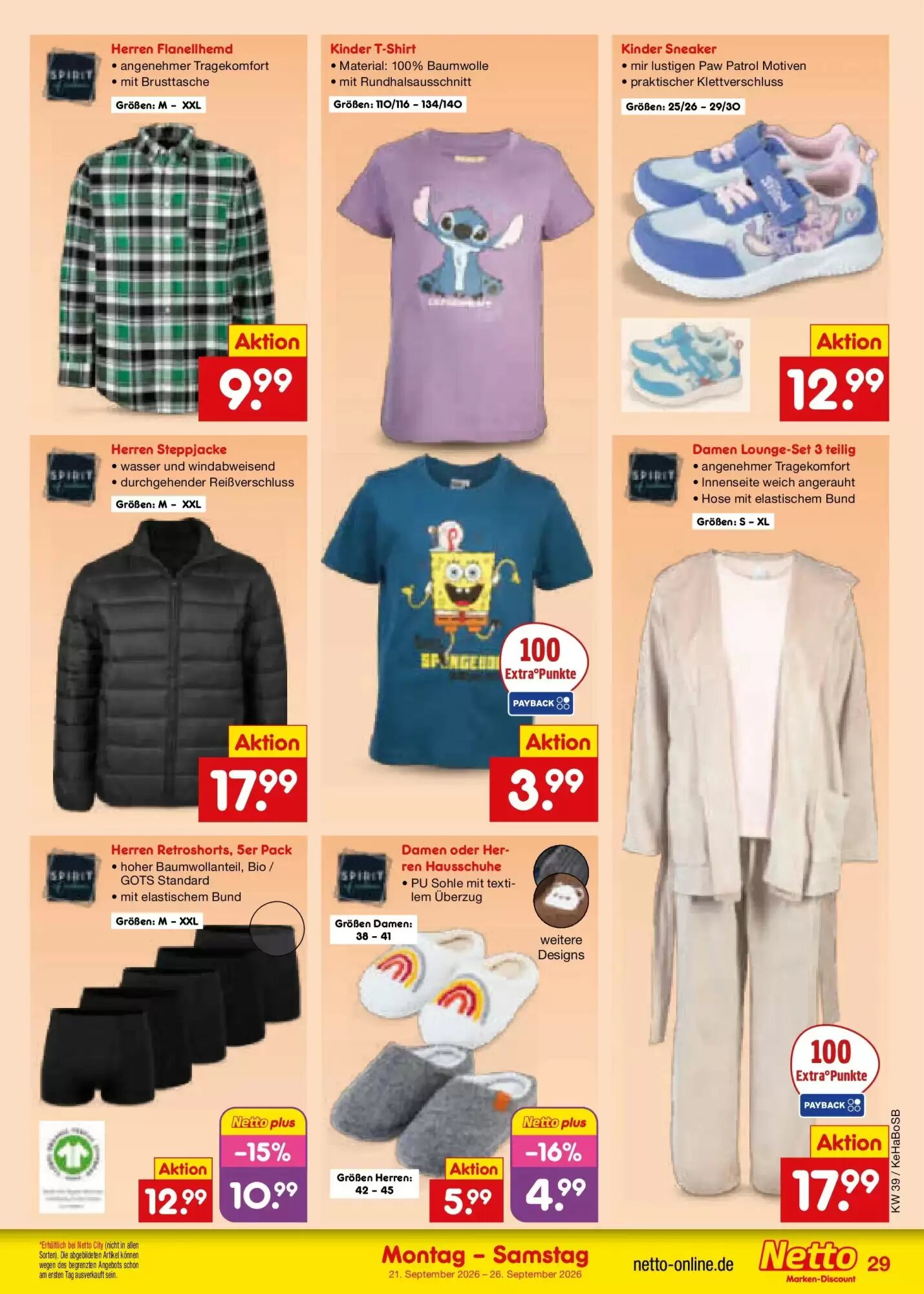 Netto Marken-Discount Prospekt (ab 20.09.2026) zum Blättern - Seite 43