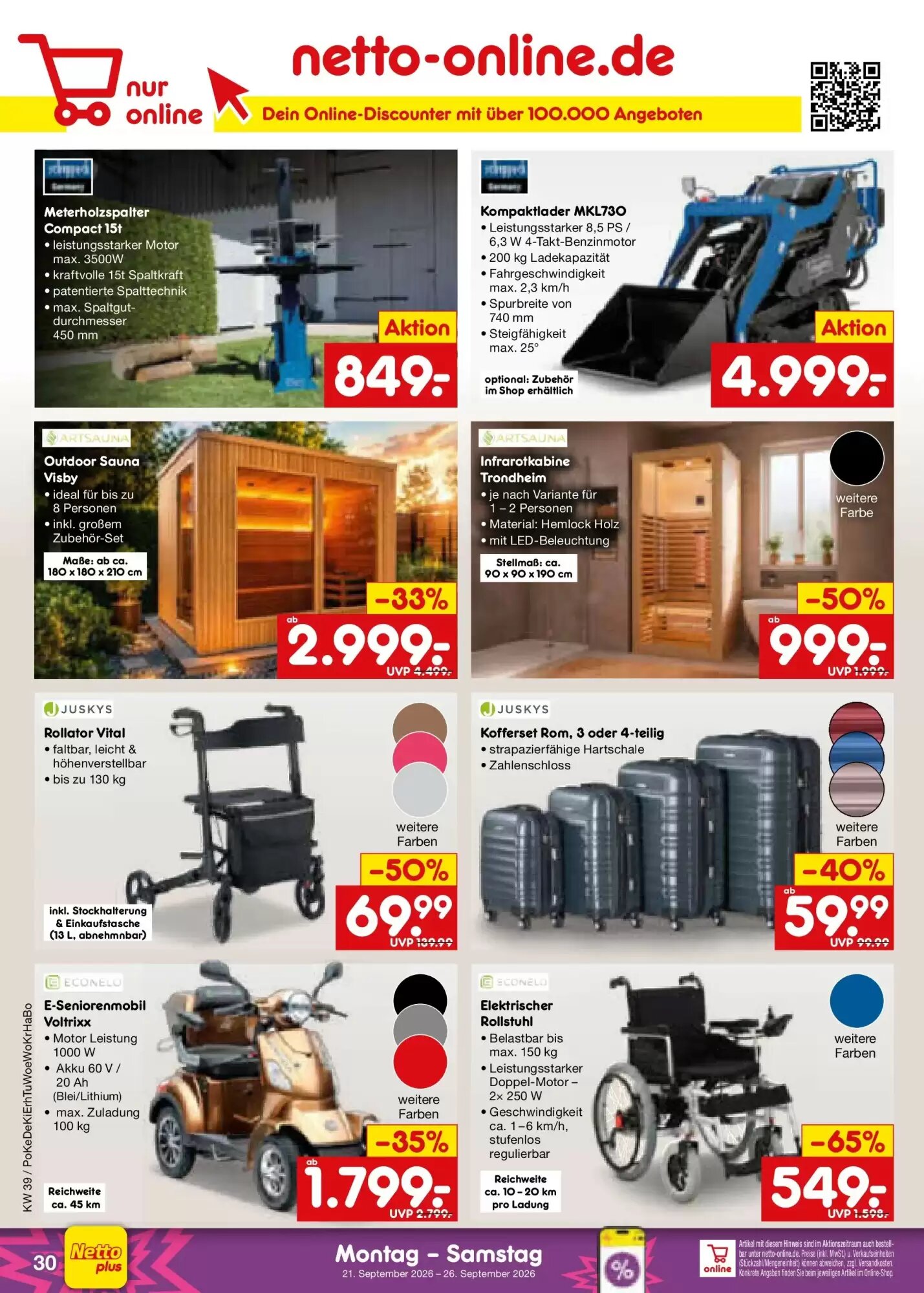 Netto Marken-Discount Prospekt (ab 20.09.2026) zum Blättern - Seite 44