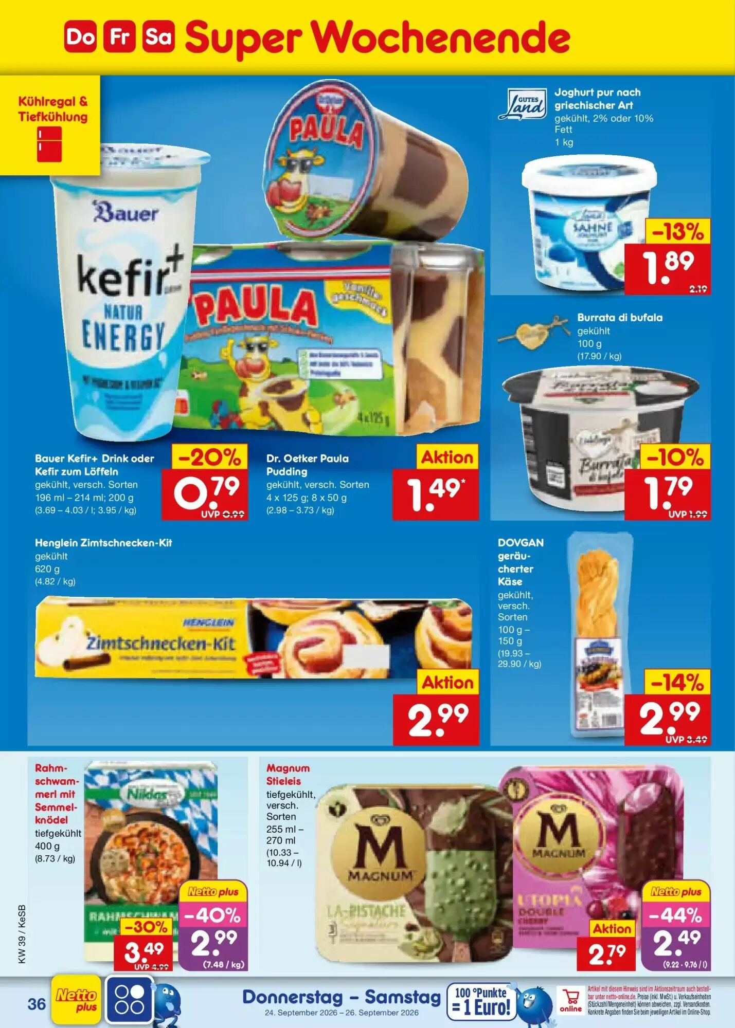 Netto Marken-Discount Prospekt (ab 20.09.2026) zum Blättern - Seite 52