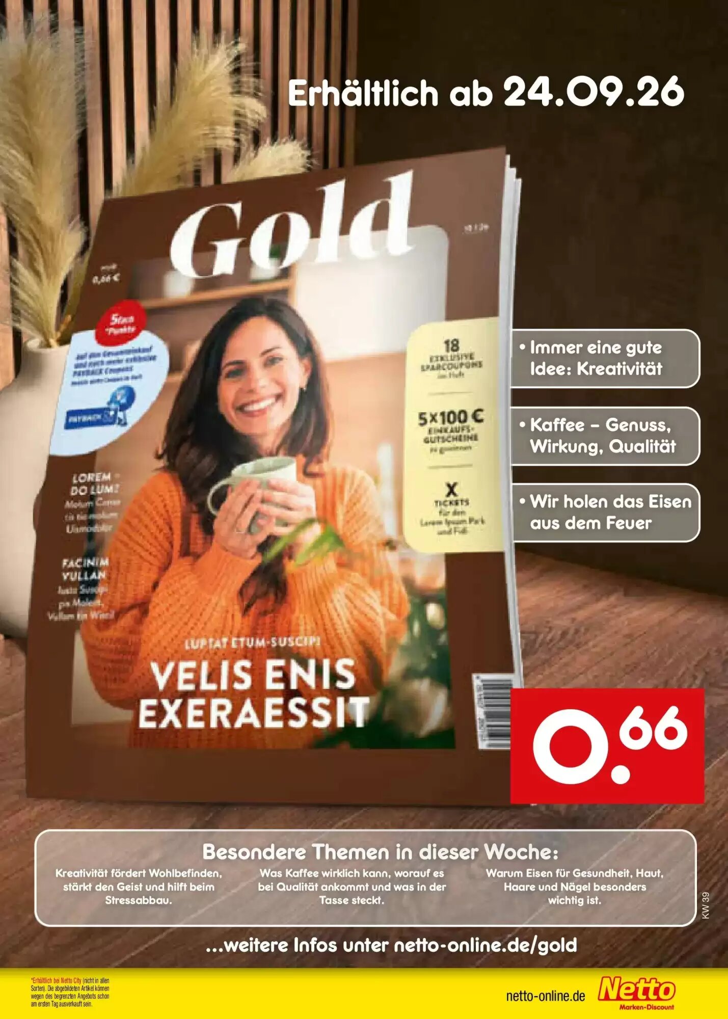 Netto Marken-Discount Prospekt (ab 20.09.2026) zum Blättern - Seite 69