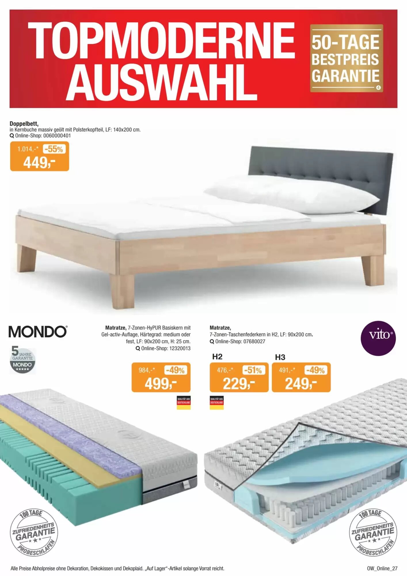Opti Wohnwelt Prospekt (ab 20.09.2026) zum Blättern - Seite 27