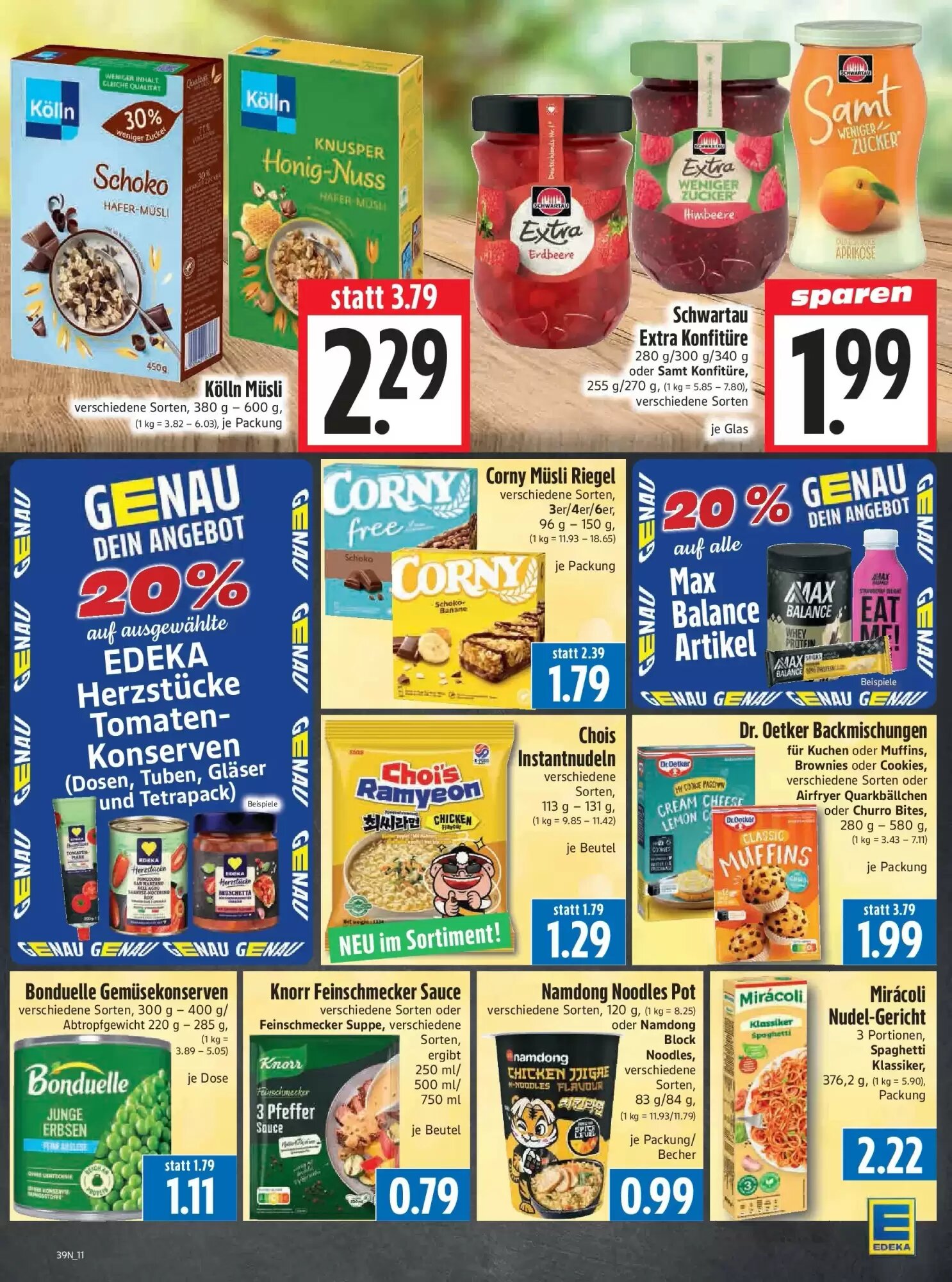 EDEKA Hahner Prospekt (ab 20.09.2026) zum Blättern - Seite 13
