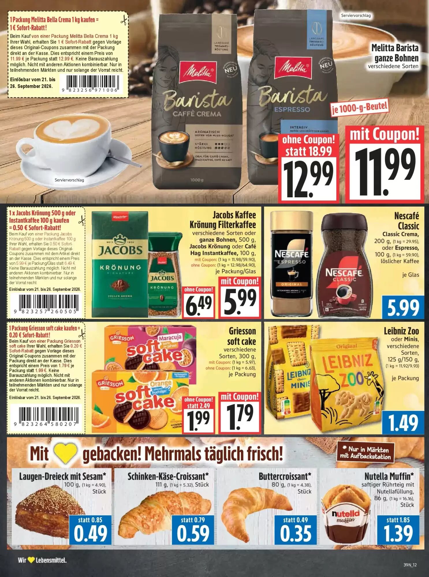 EDEKA Hahner Prospekt (ab 20.09.2026) zum Blättern - Seite 14