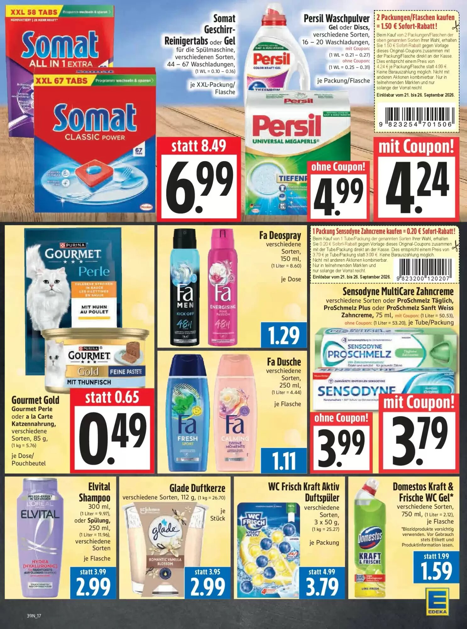 EDEKA Hahner Prospekt (ab 20.09.2026) zum Blättern - Seite 19