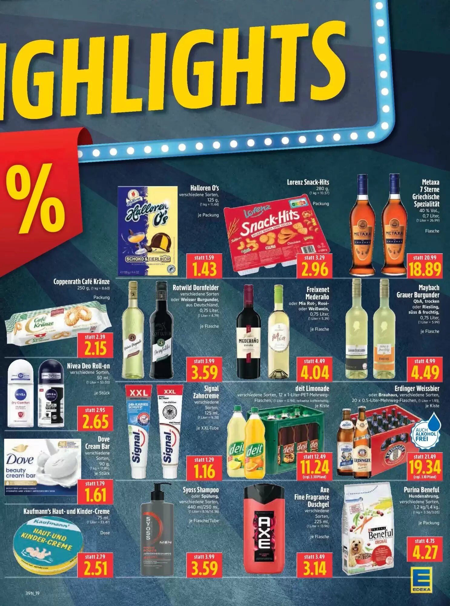 EDEKA Hahner Prospekt (ab 20.09.2026) zum Blättern - Seite 21