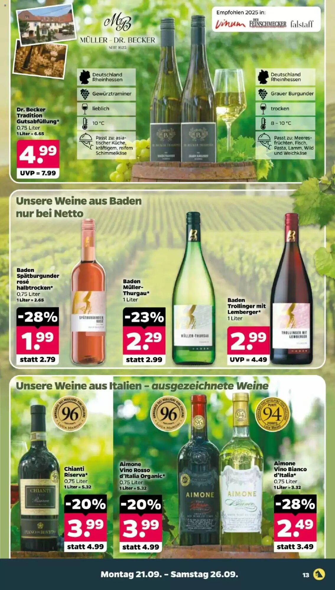 NETTO Prospekt (ab 21.09.2026) zum Blättern - Seite 15