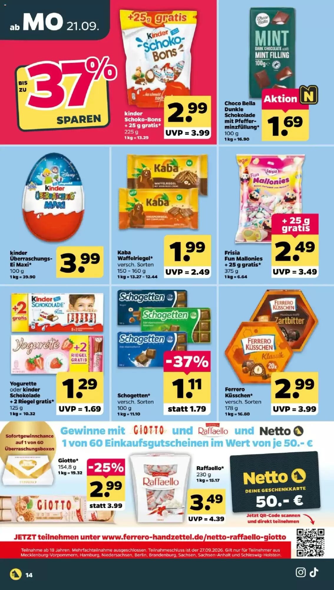 NETTO Prospekt (ab 21.09.2026) zum Blättern - Seite 16