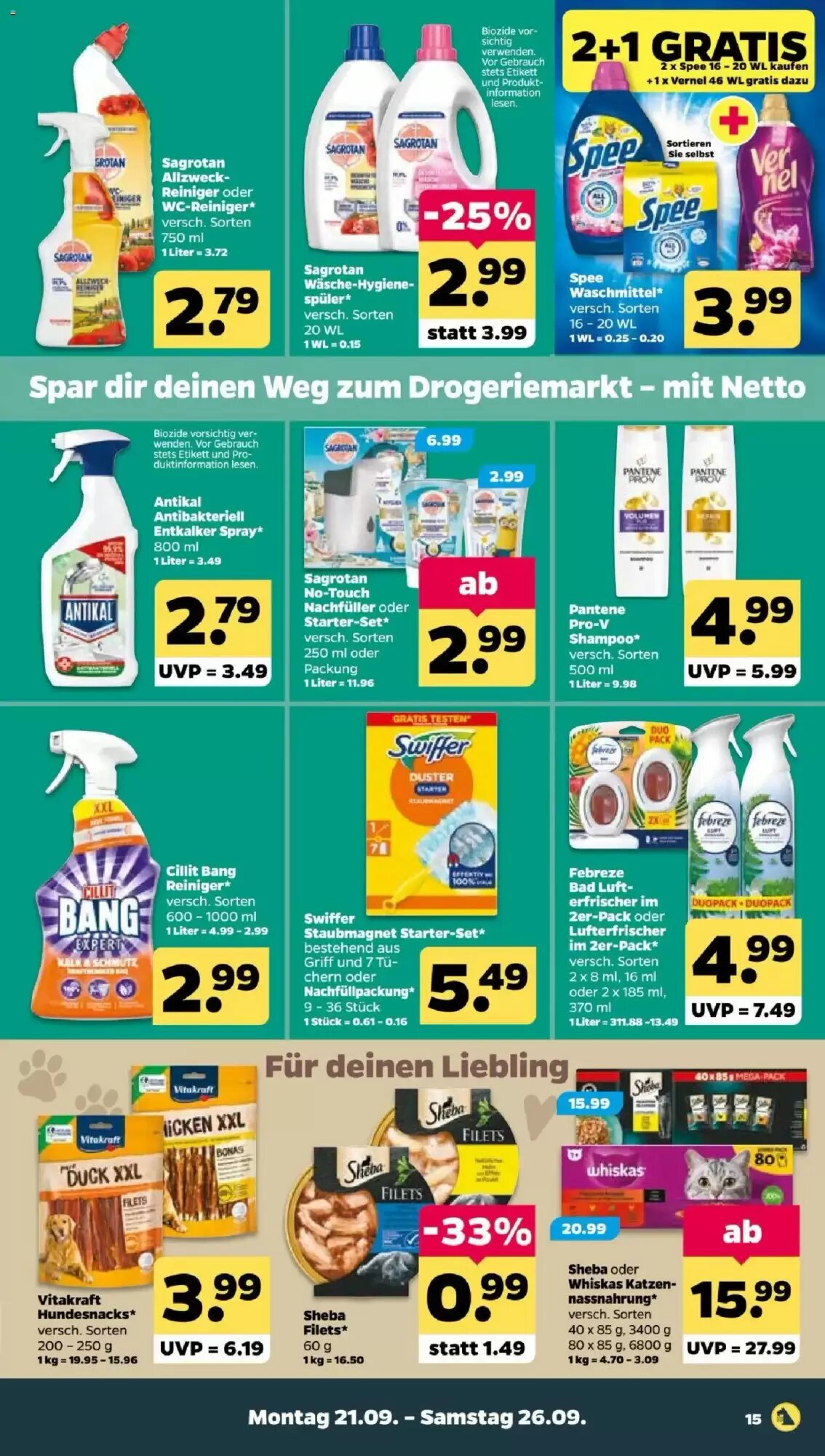 NETTO Prospekt (ab 21.09.2026) zum Blättern - Seite 17