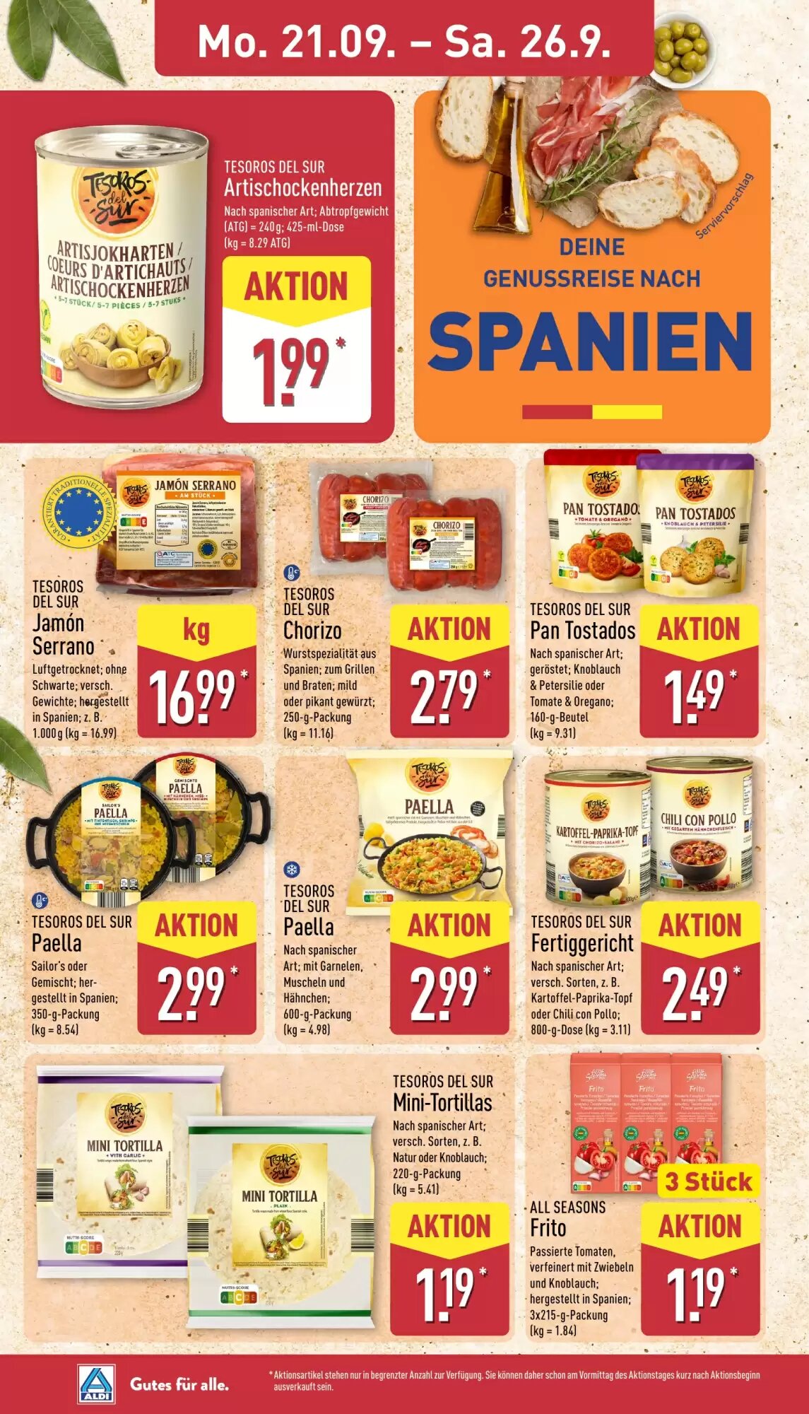 Aldi Nord Prospekt (ab 21.09.2026) zum Blättern - Seite 10