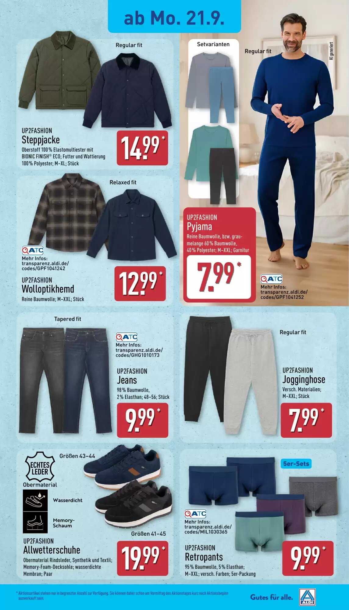 Aldi Nord Prospekt (ab 21.09.2026) zum Blättern - Seite 15