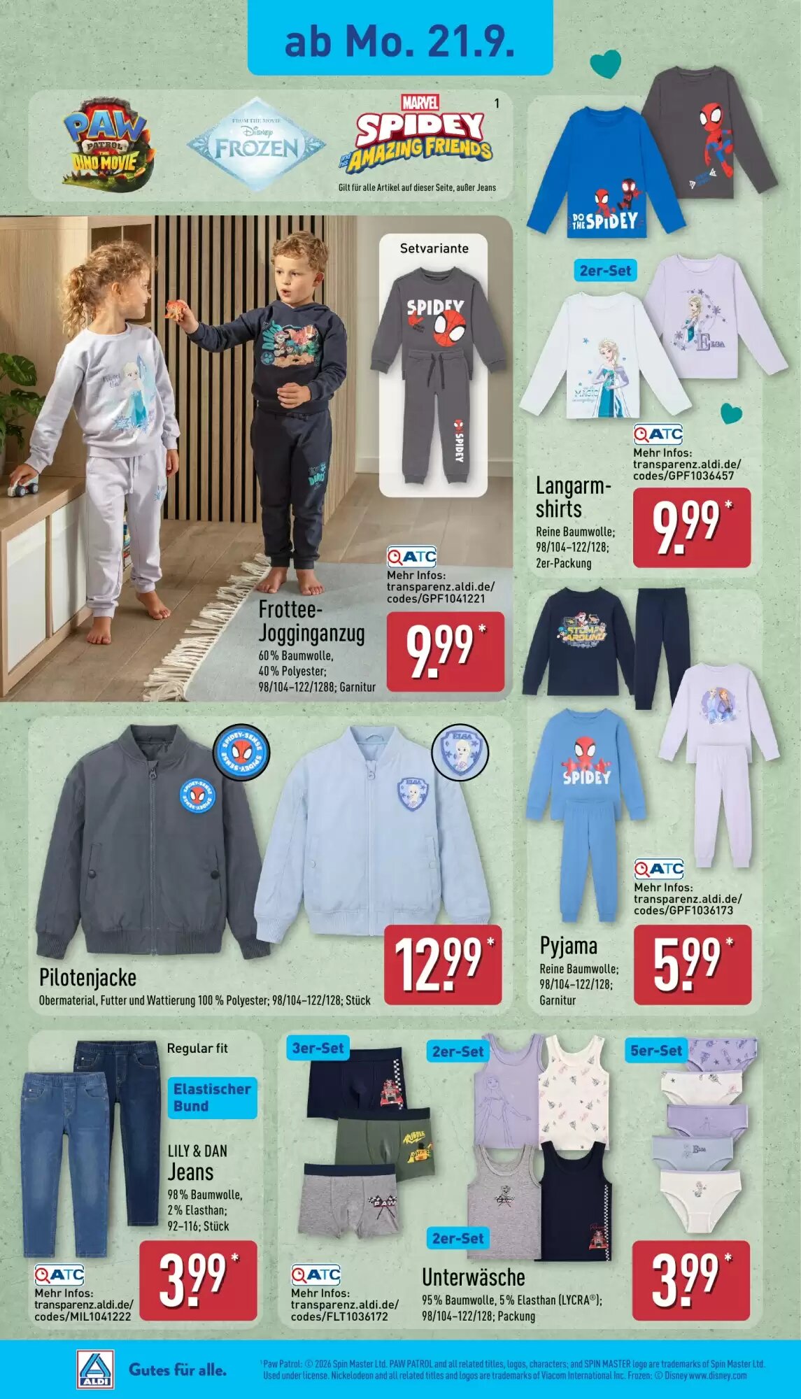 Aldi Nord Prospekt (ab 21.09.2026) zum Blättern - Seite 18