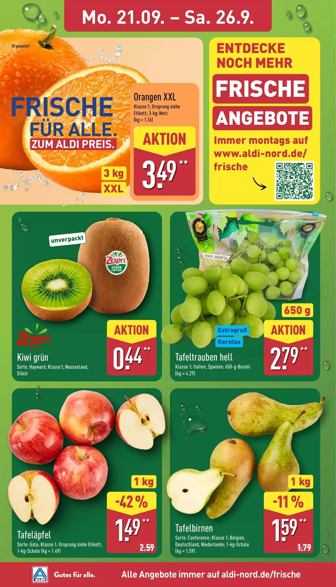Aldi Nord Prospekt (ab 21.09.2026) zum Blättern - Seite 2