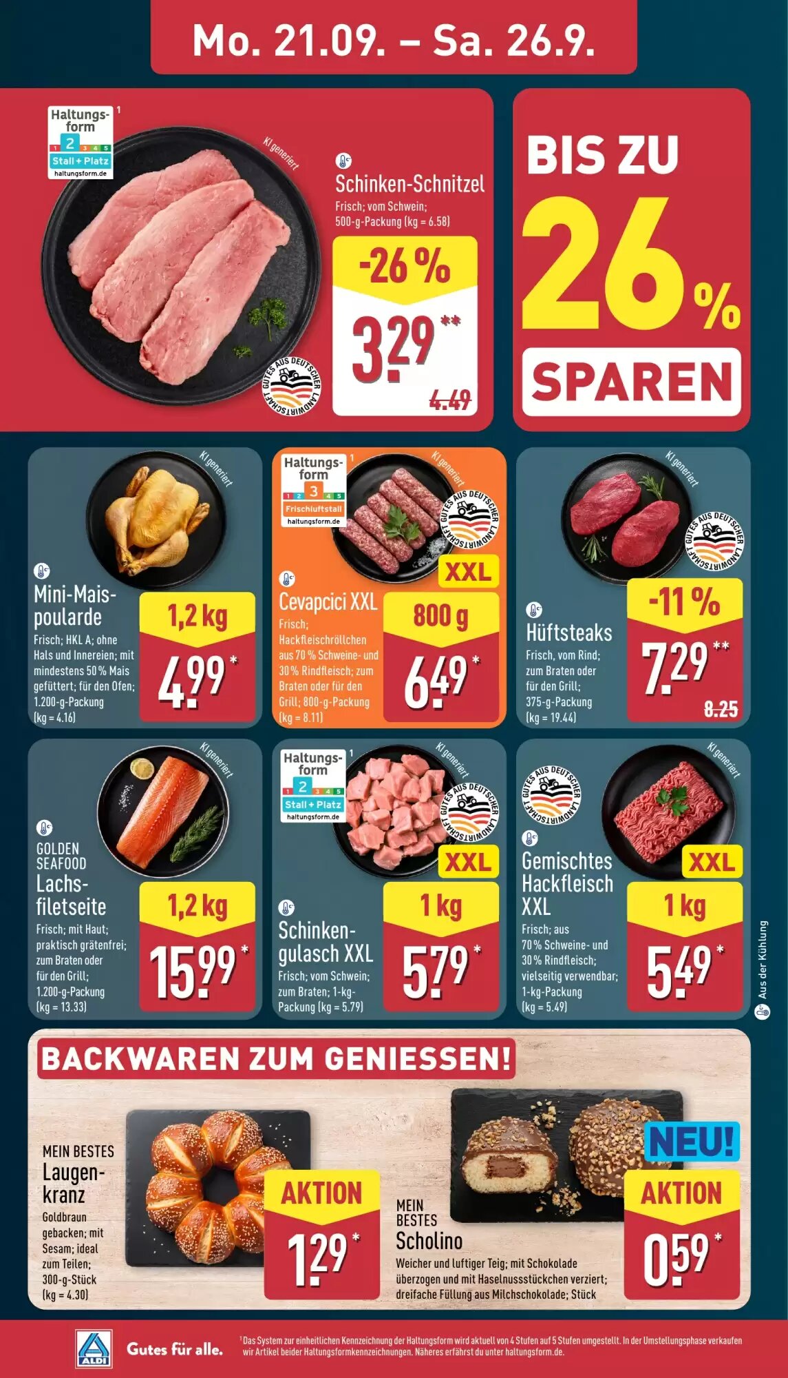 Aldi Nord Prospekt (ab 21.09.2026) zum Blättern - Seite 4