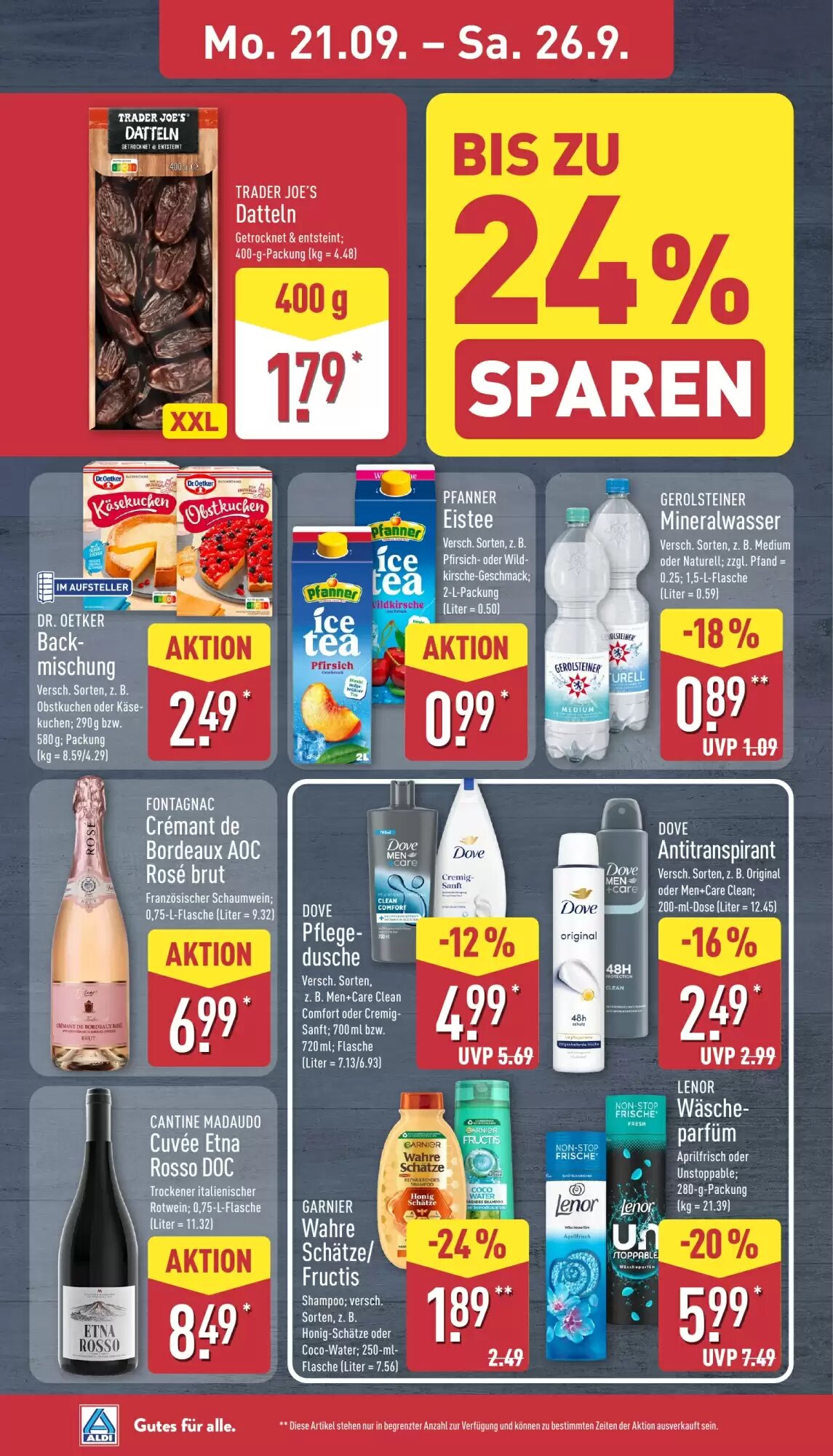 Aldi Nord Prospekt (ab 21.09.2026) zum Blättern - Seite 8