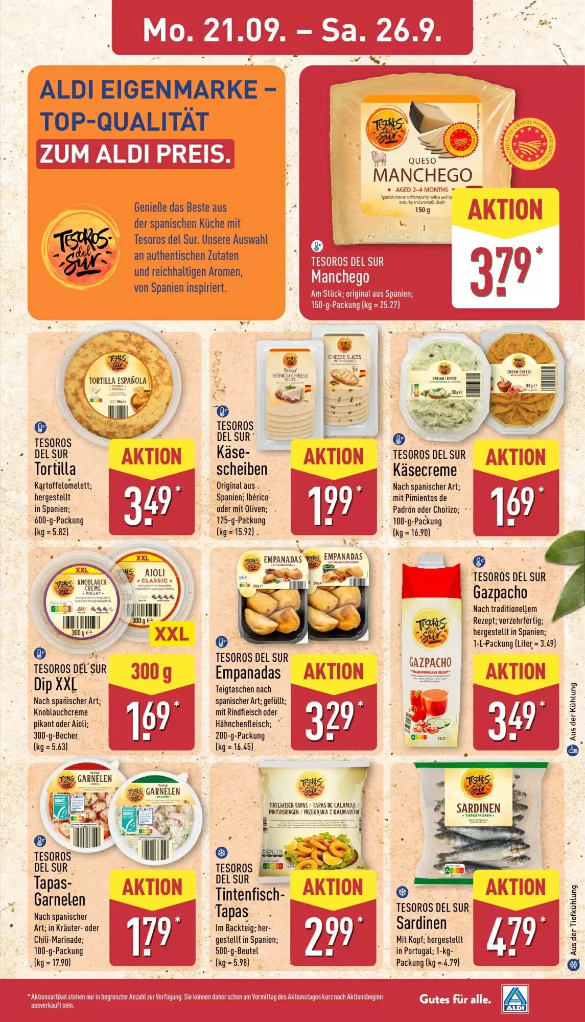 Aldi Nord Prospekt (ab 21.09.2026) zum Blättern - Seite 9