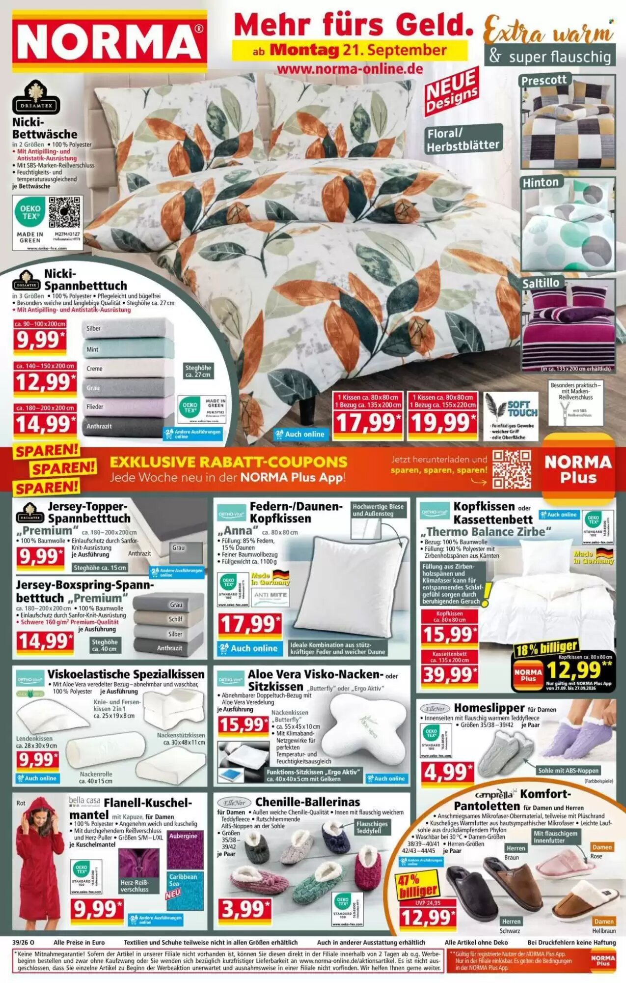 Norma Prospekt (ab 21.09.2026) zum Blättern - Seite 1