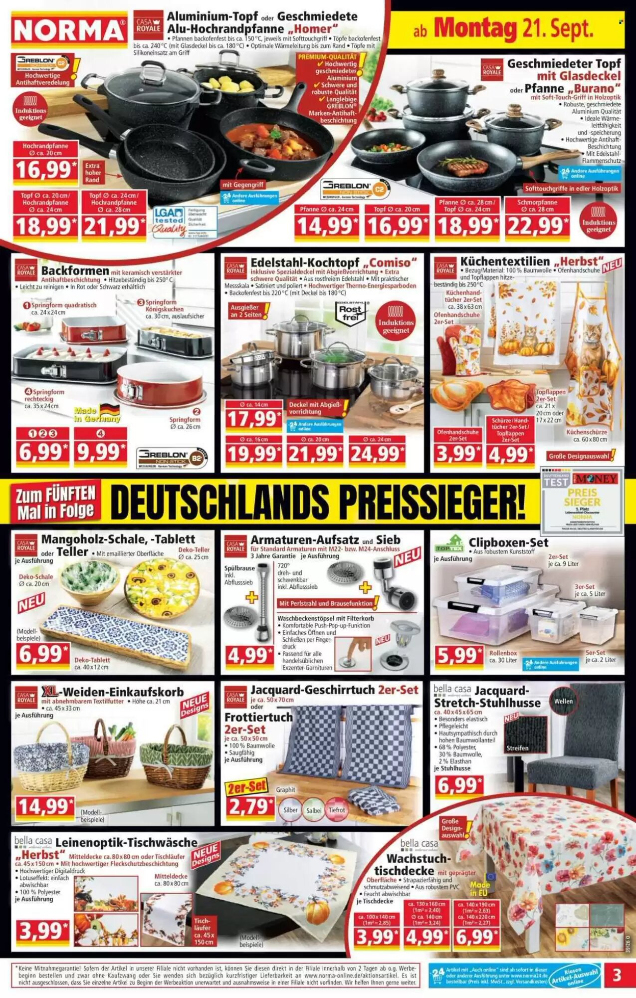Norma Prospekt (ab 21.09.2026) zum Blättern - Seite 3