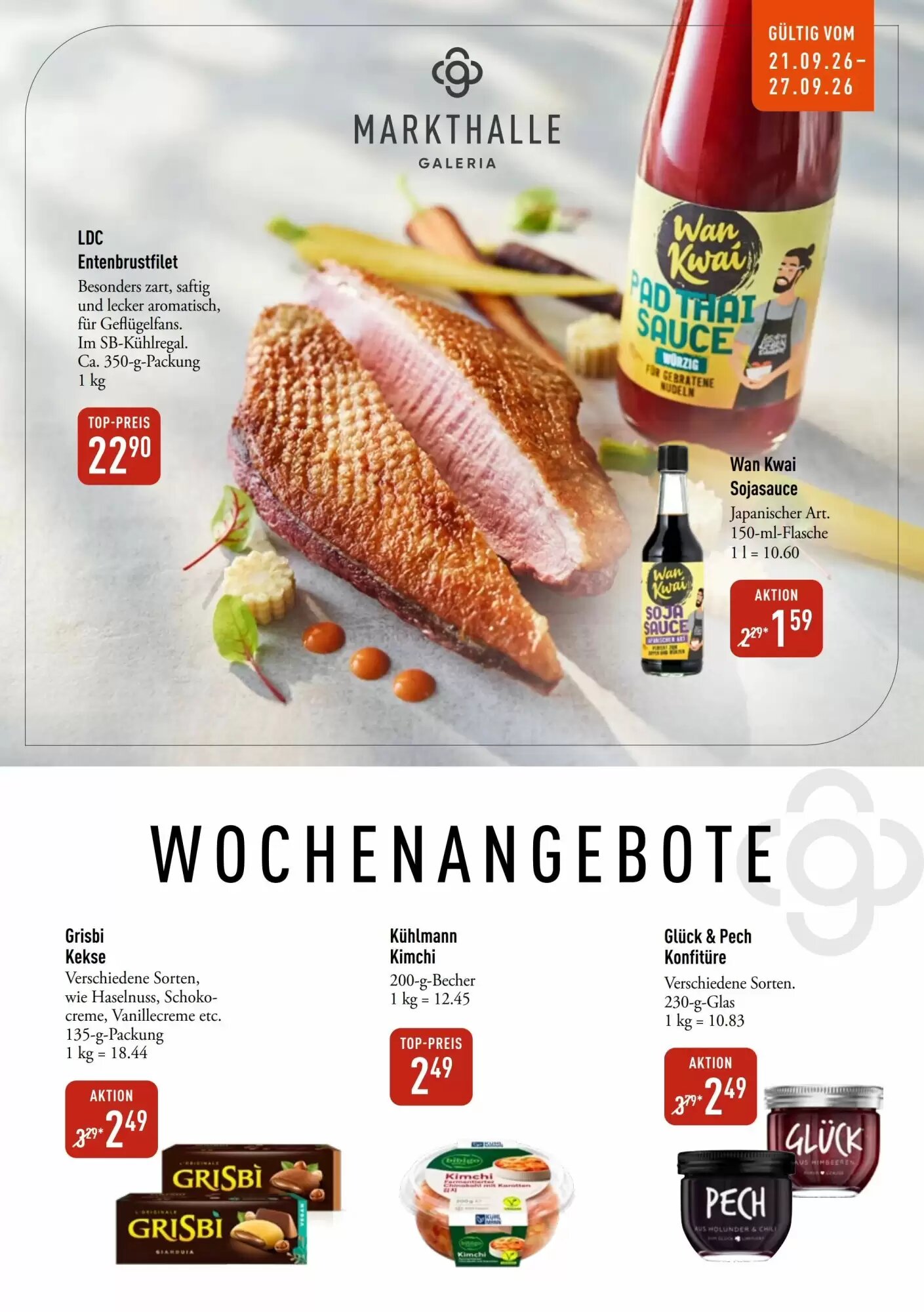 Galeria Markthalle Prospekt (ab 21.09.2026) zum Blättern - Seite 1
