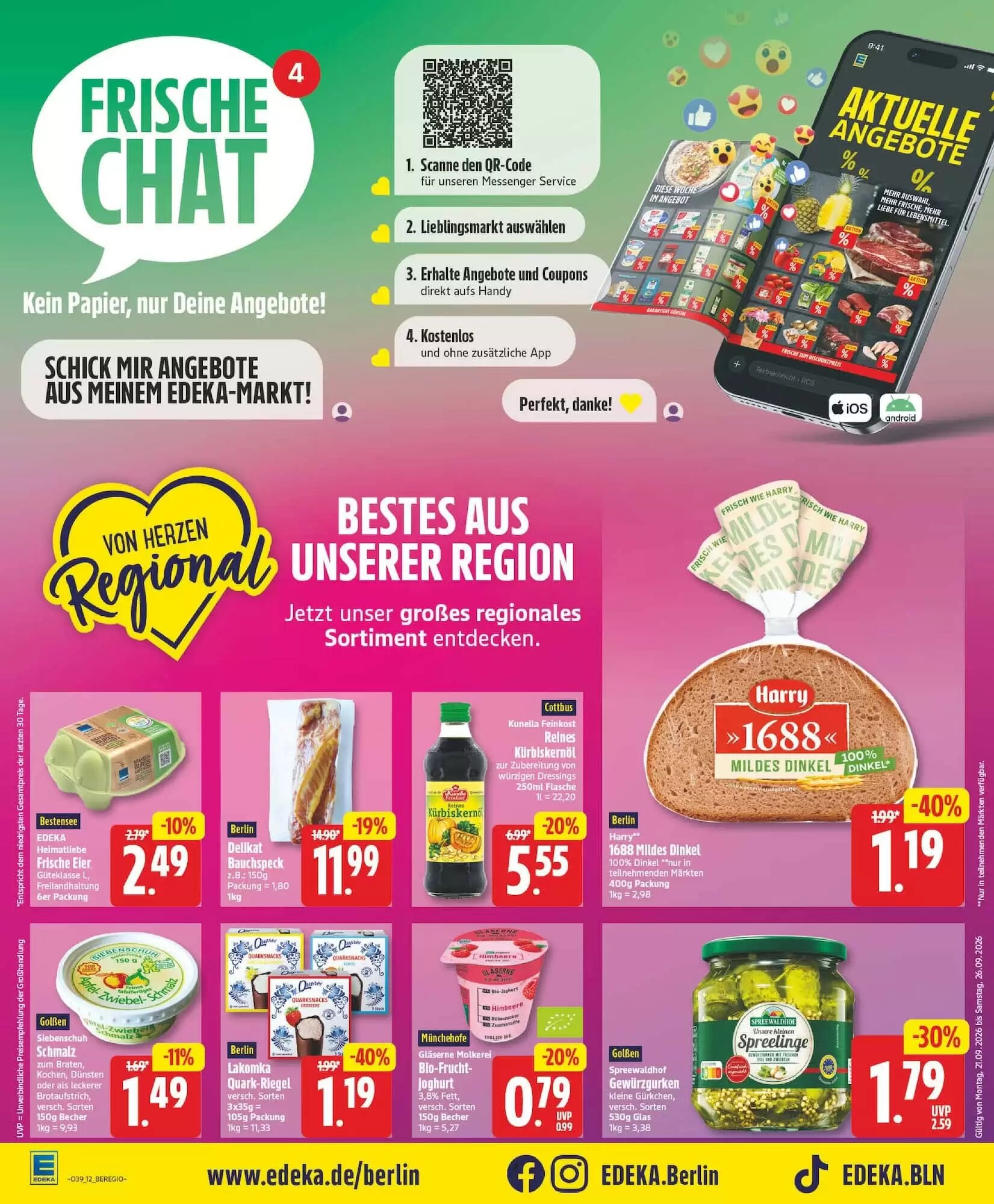 Edeka Prospekt (ab 21.09.2026) zum Blättern - Seite 12