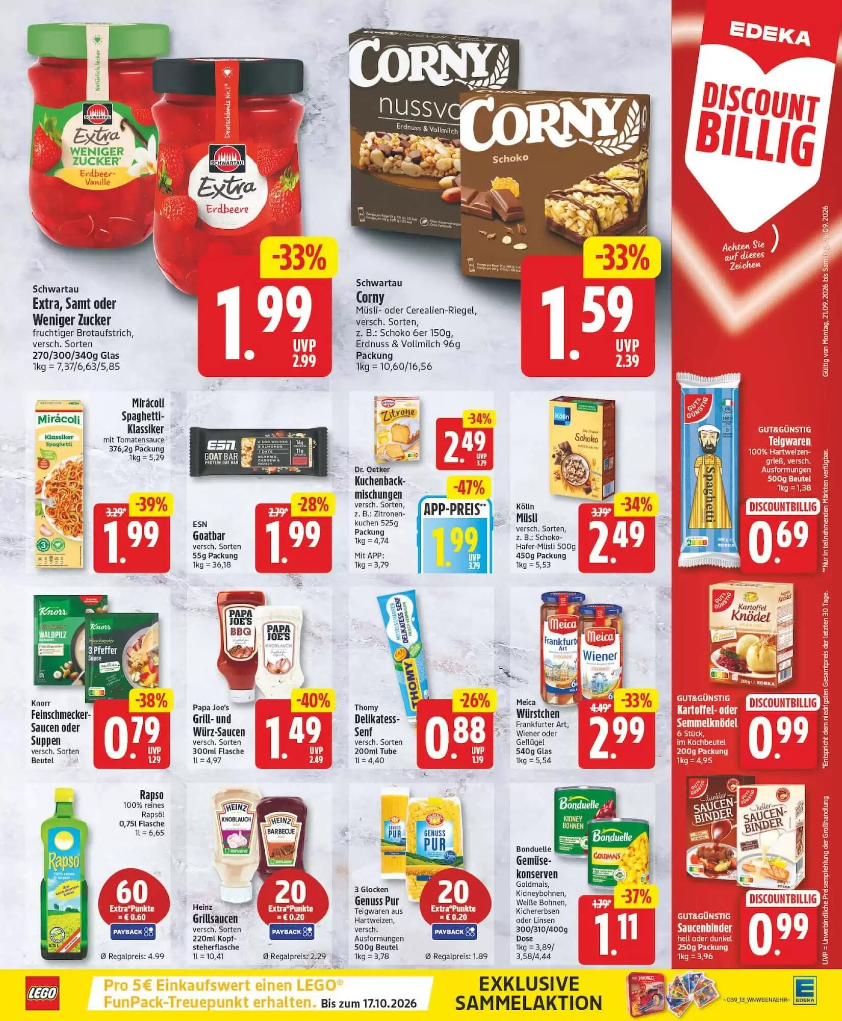 Edeka Prospekt (ab 21.09.2026) zum Blättern - Seite 13