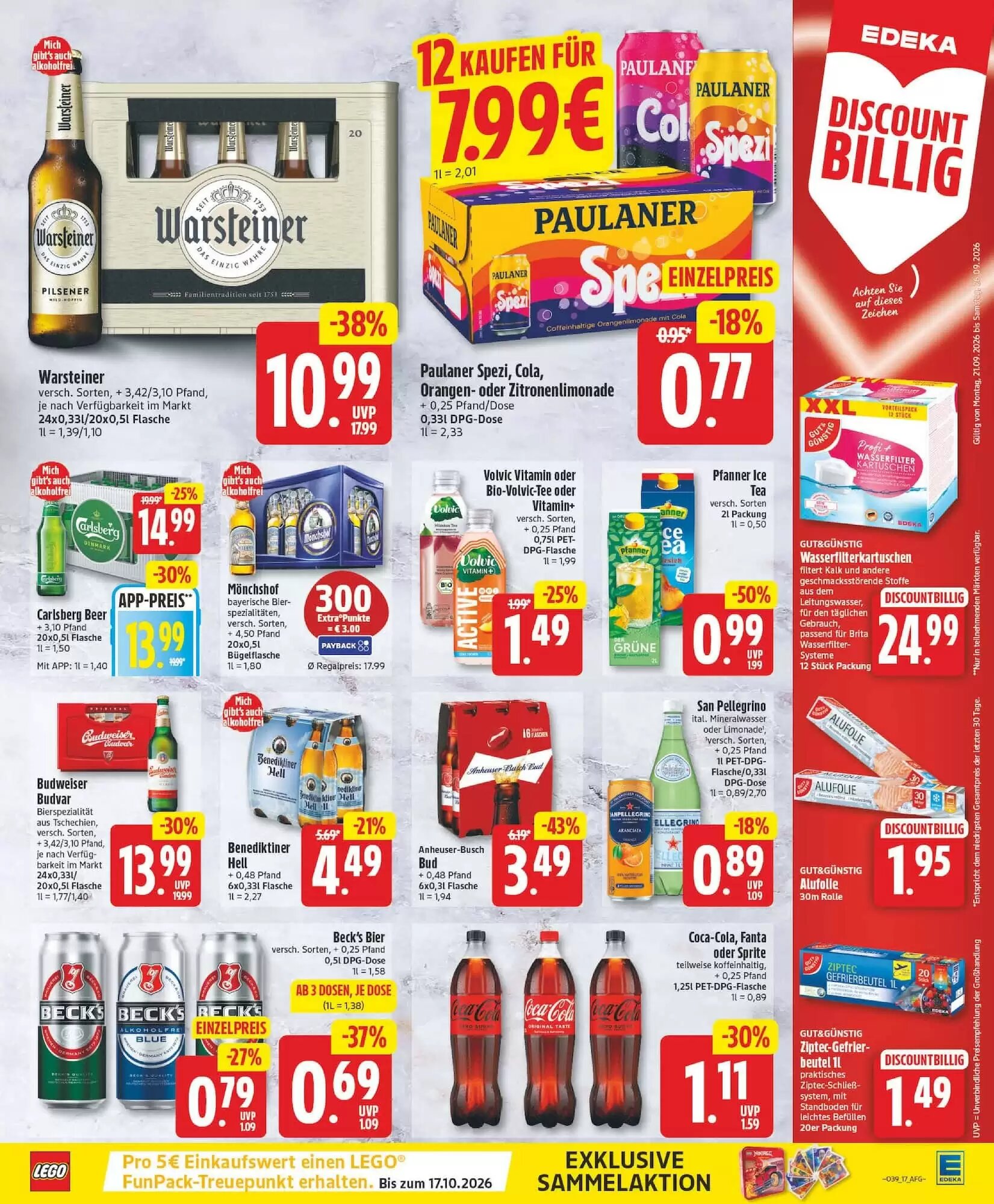 Edeka Prospekt (ab 21.09.2026) zum Blättern - Seite 17