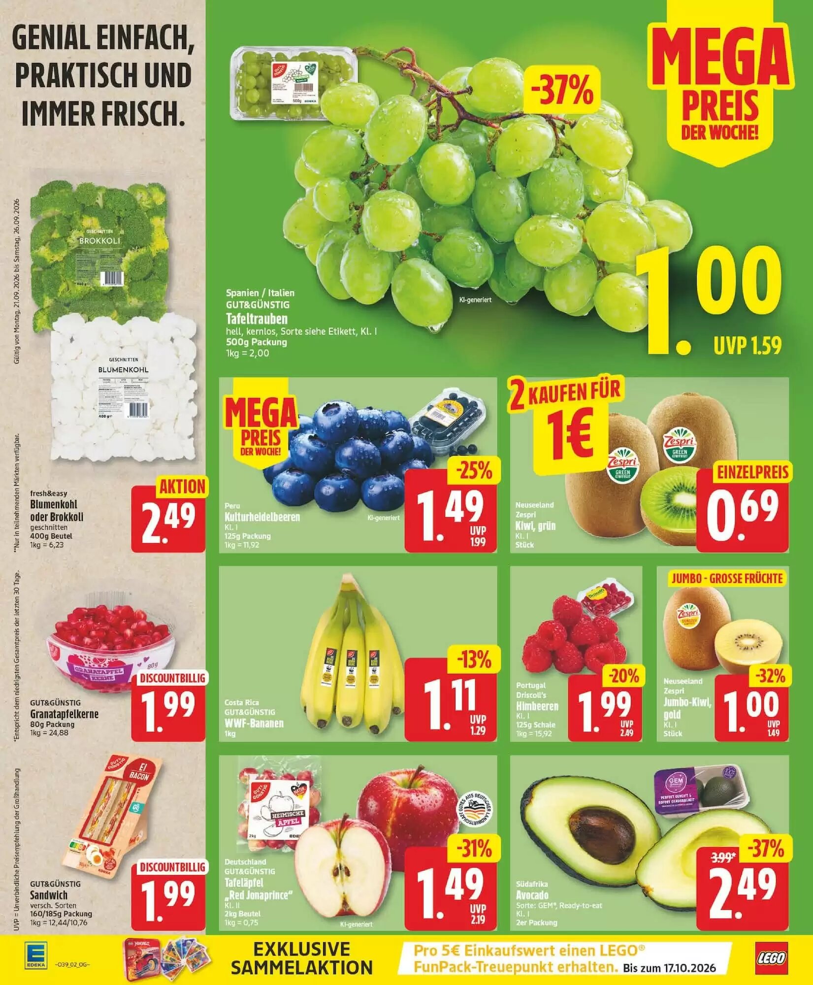 Edeka Prospekt (ab 21.09.2026) zum Blättern - Seite 2