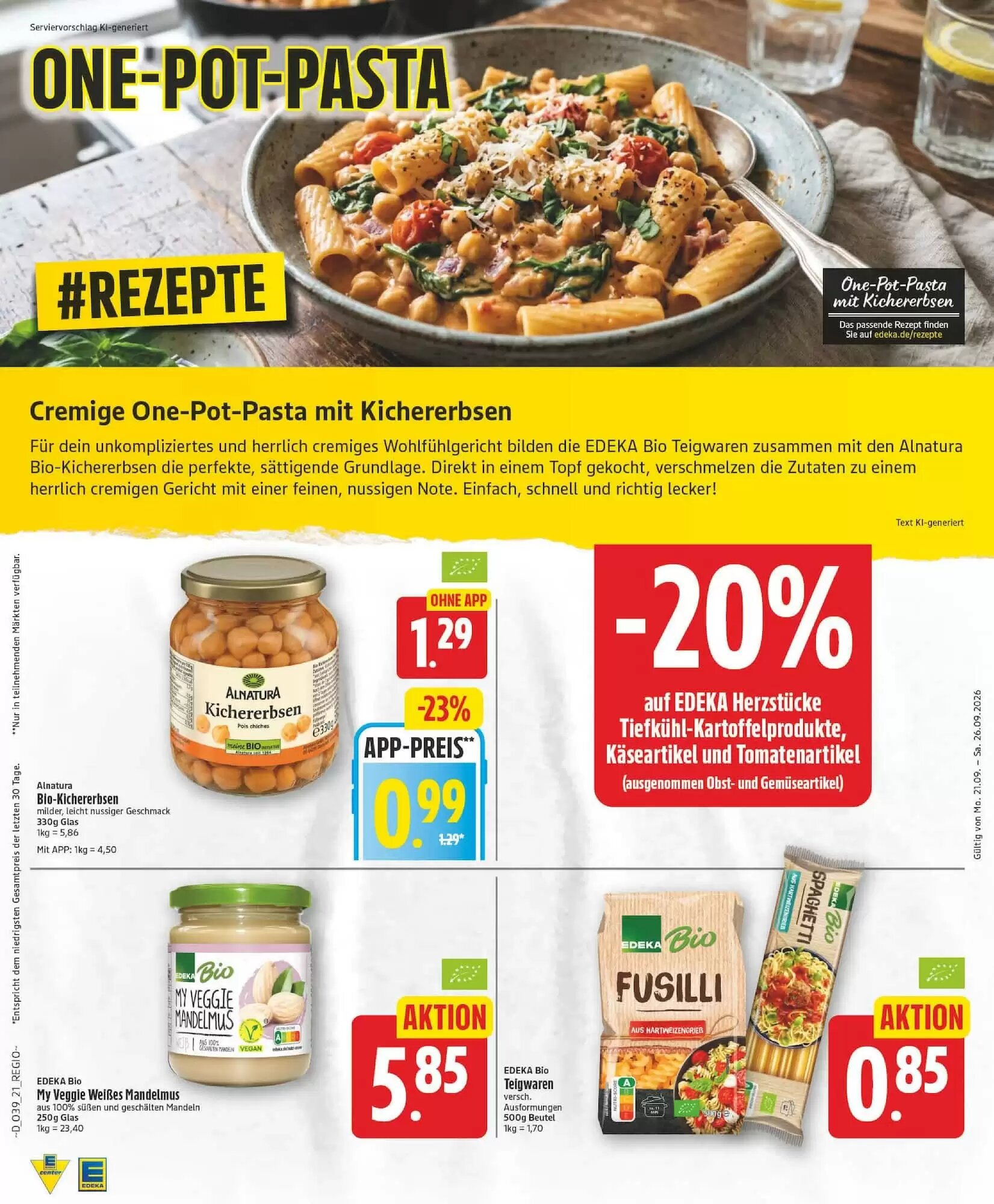 Edeka Prospekt (ab 21.09.2026) zum Blättern - Seite 21