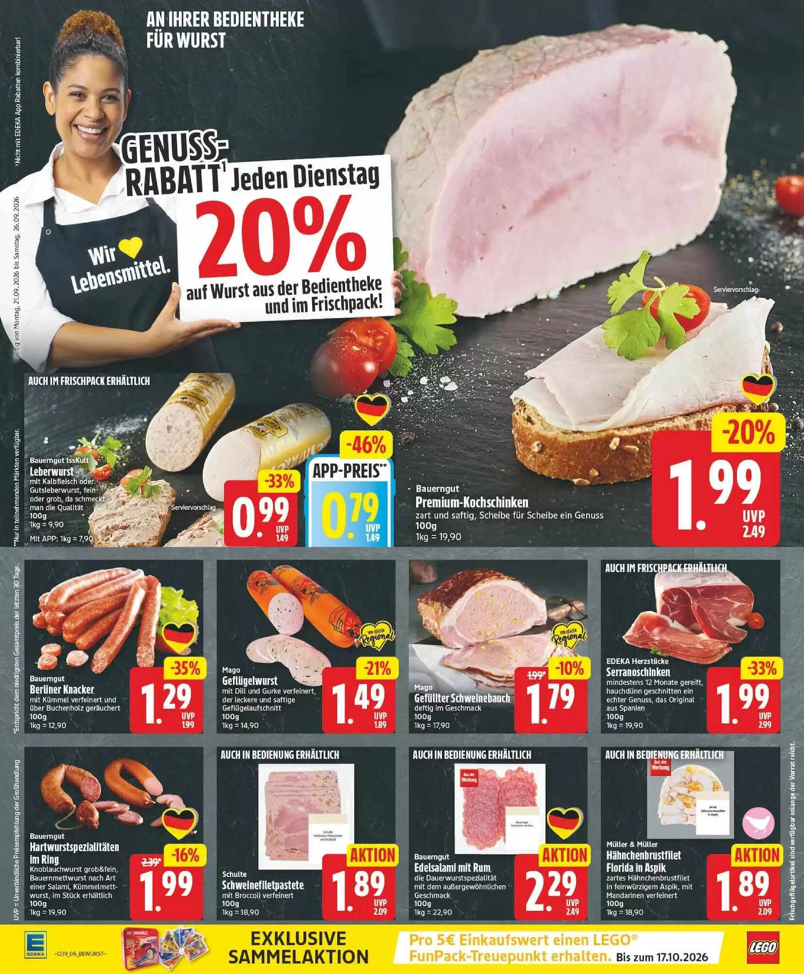 Edeka Prospekt (ab 21.09.2026) zum Blättern - Seite 6