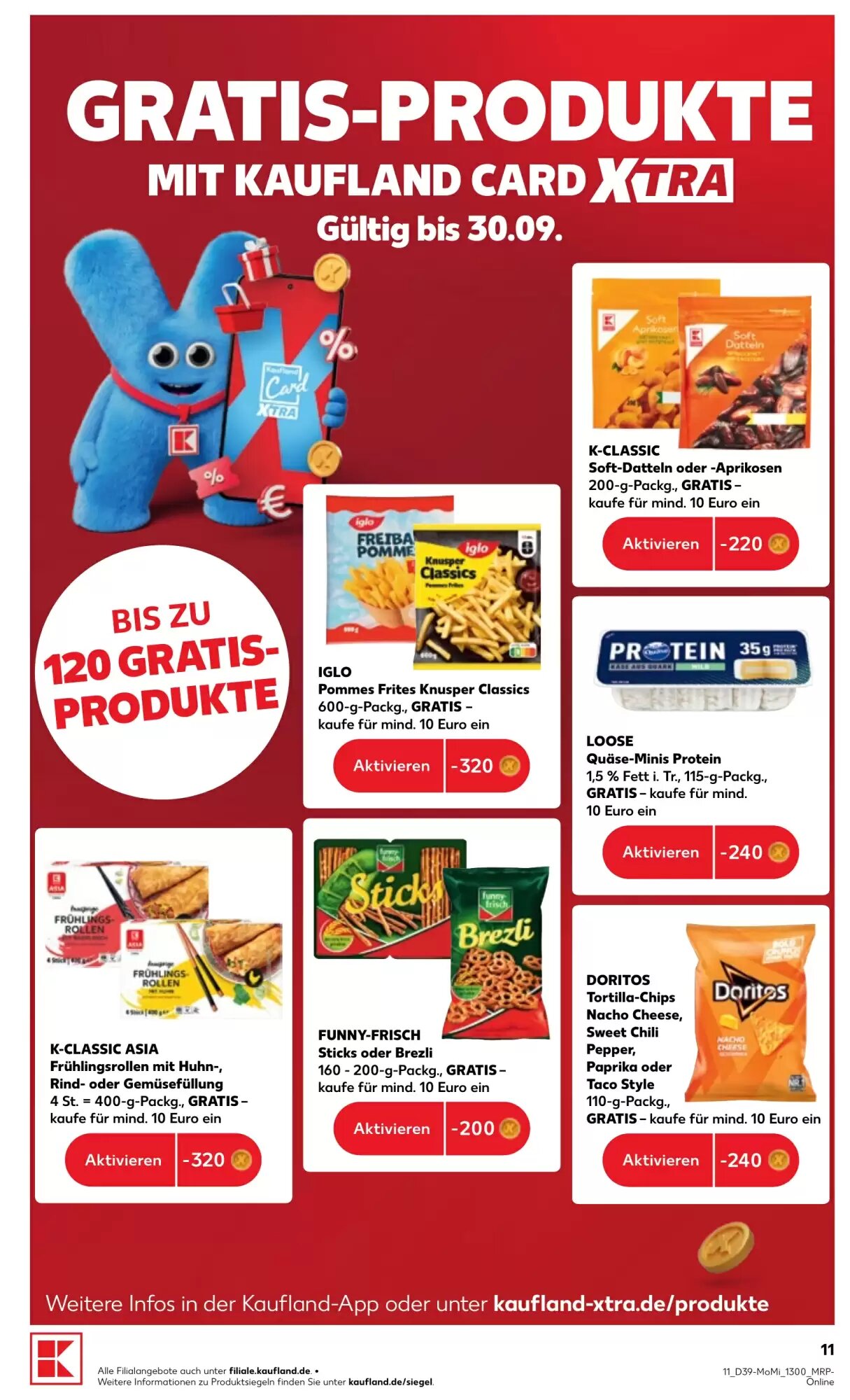Kaufland Prospekt (ab 21.09.2026) zum Blättern - Seite 11