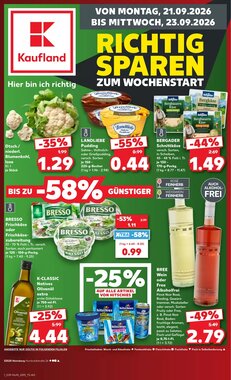 Kaufland Prospekt (ab 21.09.2026) zum Blättern