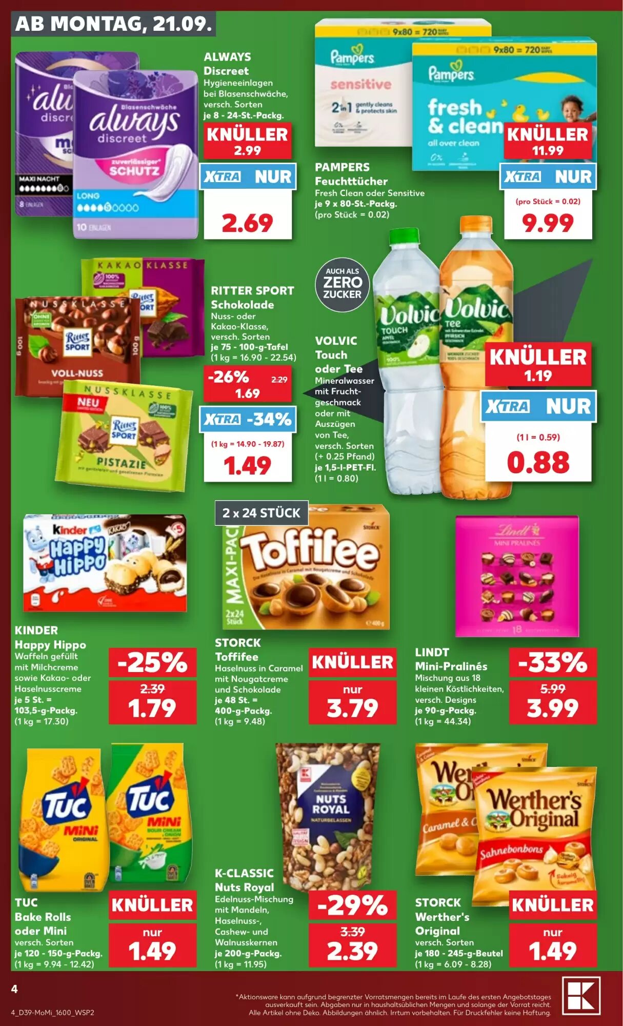 Kaufland Prospekt (ab 21.09.2026) zum Blättern - Seite 4