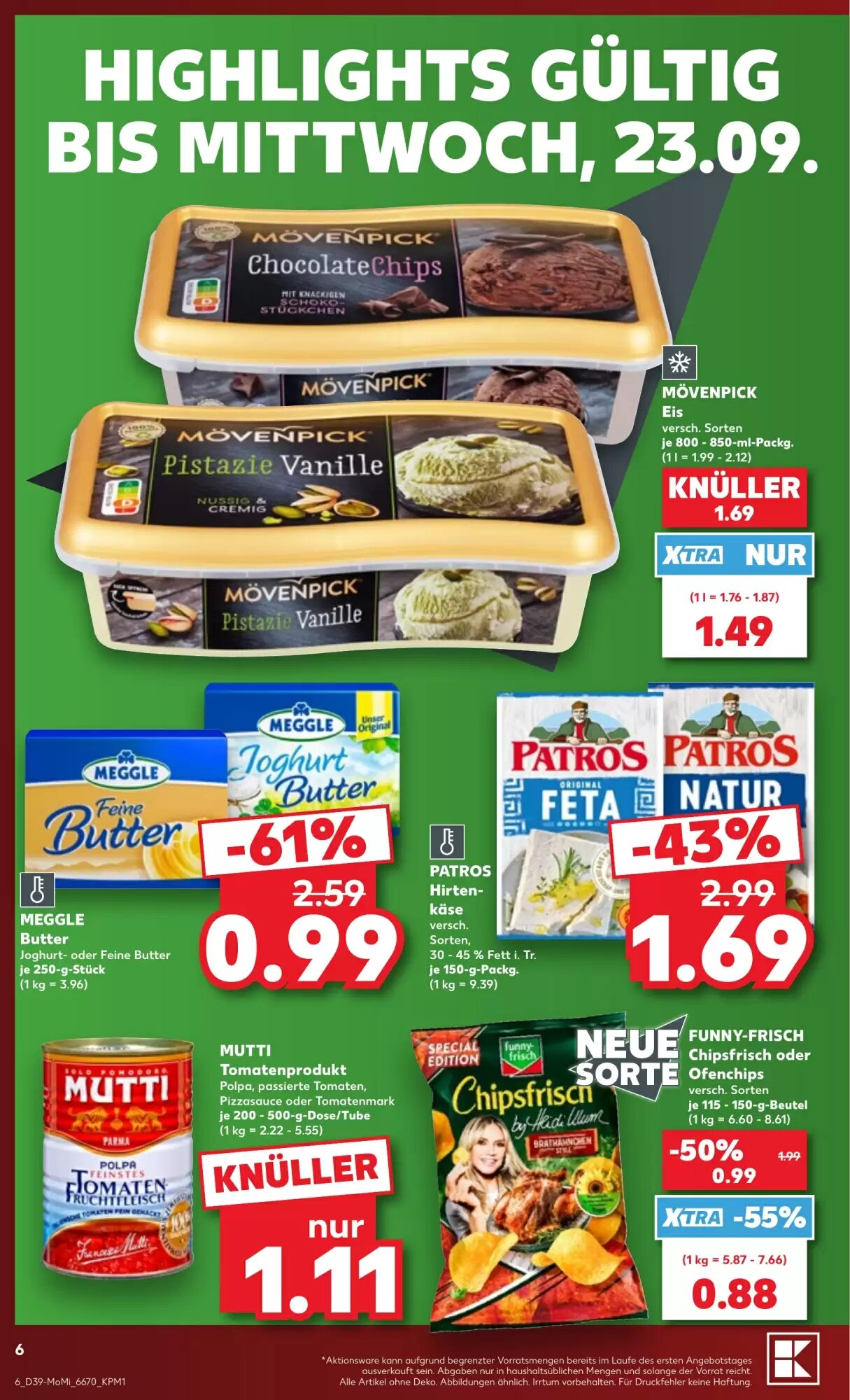 Kaufland Prospekt (ab 21.09.2026) zum Blättern - Seite 6