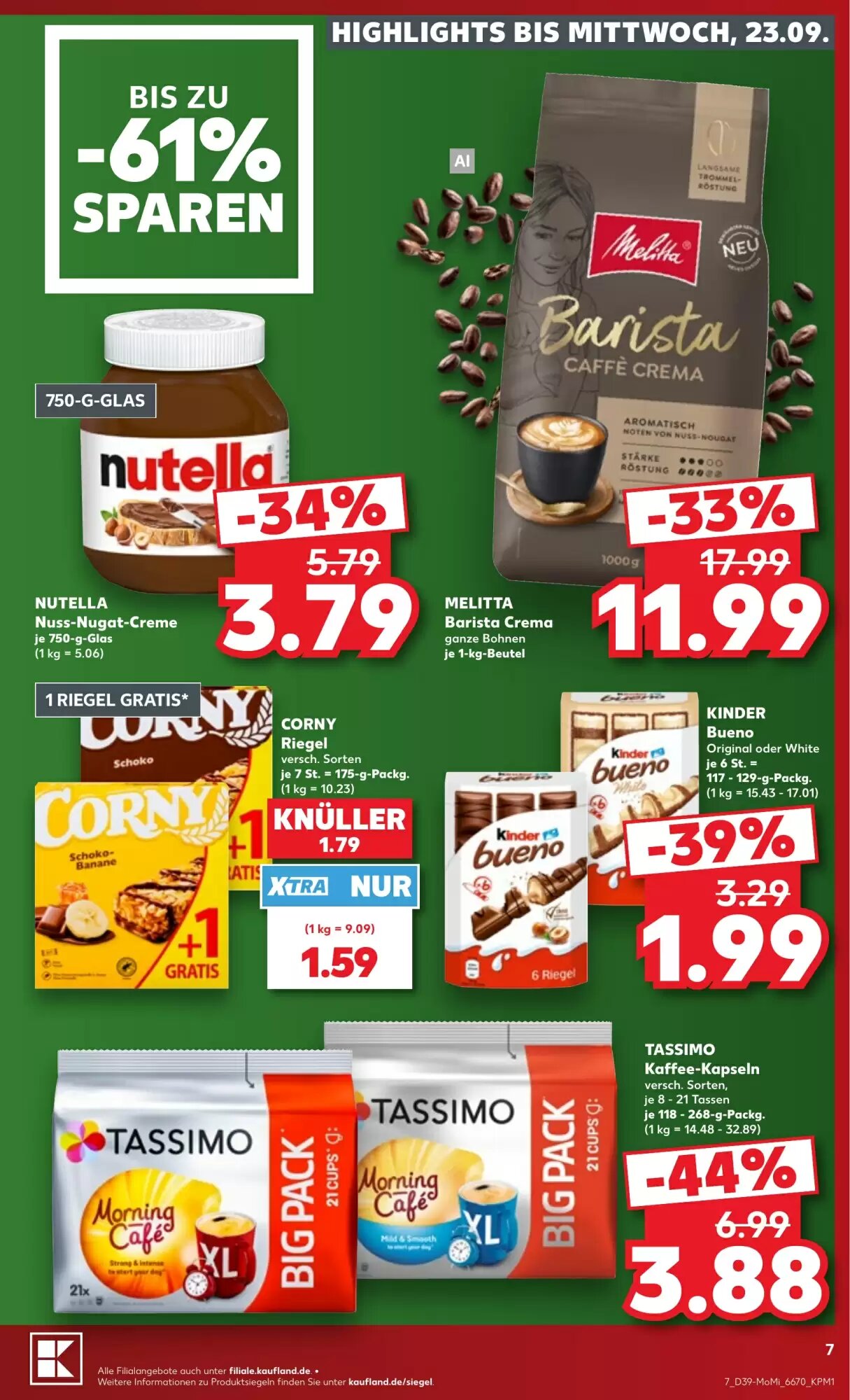 Kaufland Prospekt (ab 21.09.2026) zum Blättern - Seite 7