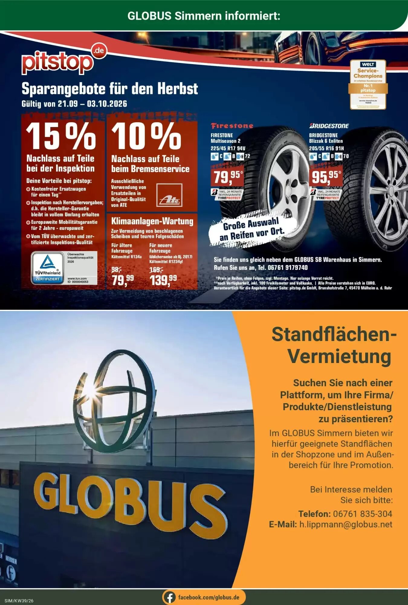 Globus Prospekt (ab 21.09.2026) zum Blättern - Seite 26
