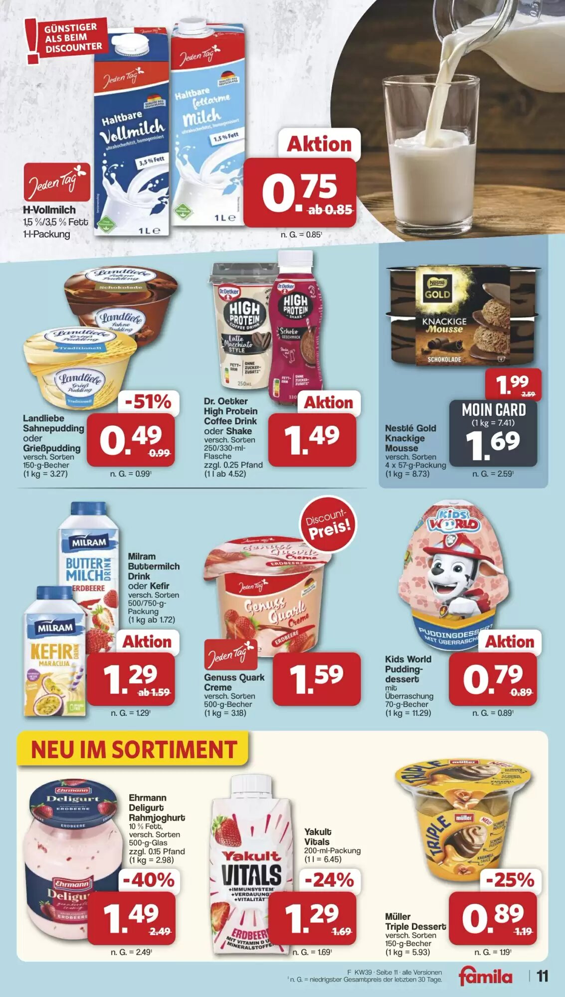 Famila Nord West Prospekt (ab 21.09.2026) zum Blättern - Seite 11