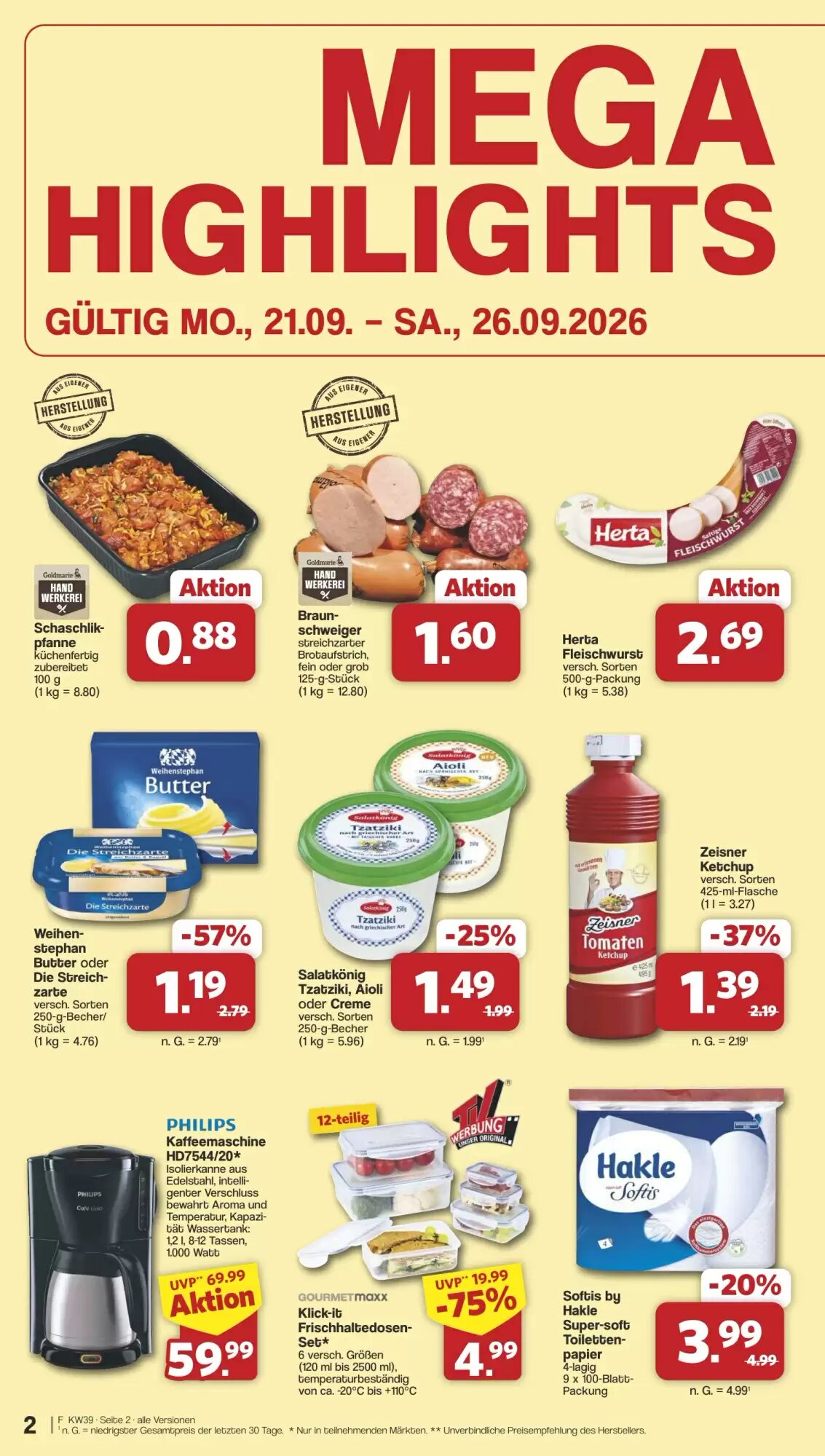 Famila Nord West Prospekt (ab 21.09.2026) zum Blättern - Seite 2