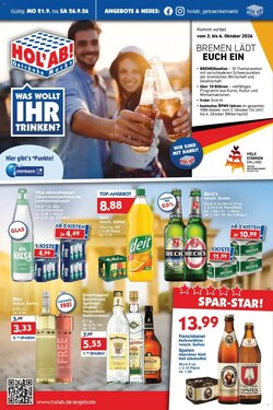 Hol'ab Getränkemarkt Prospekt (ab 21.09.2026) zum Blättern