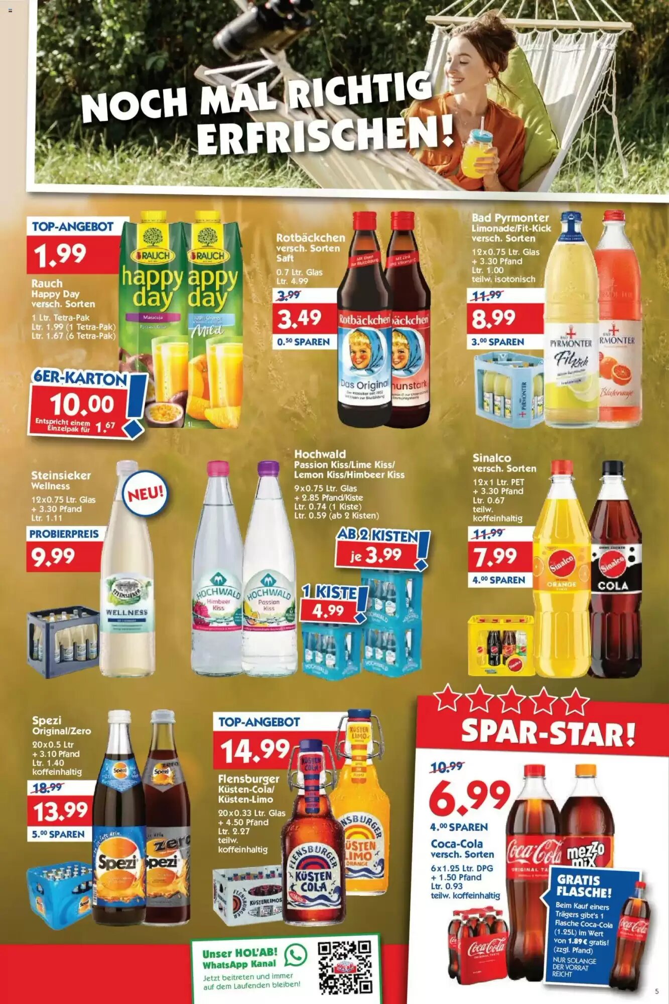 Hol'ab Getränkemarkt Prospekt (ab 21.09.2026) zum Blättern - Seite 5