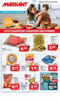 Markant Markt Prospekt (ab 21.09.2026) zum Blättern