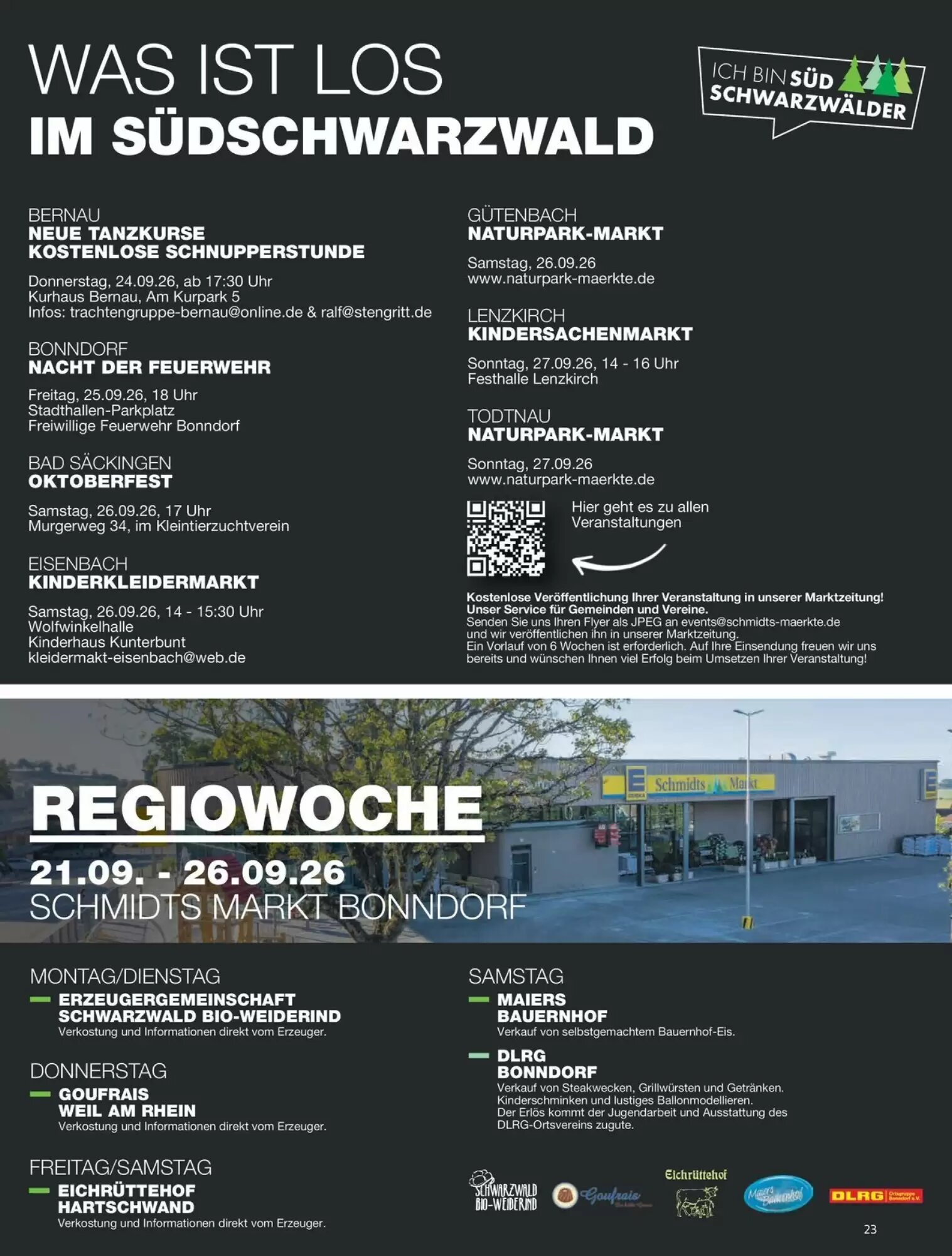 Schmidt's Märkte Prospekt (ab 21.09.2026) zum Blättern - Seite 23