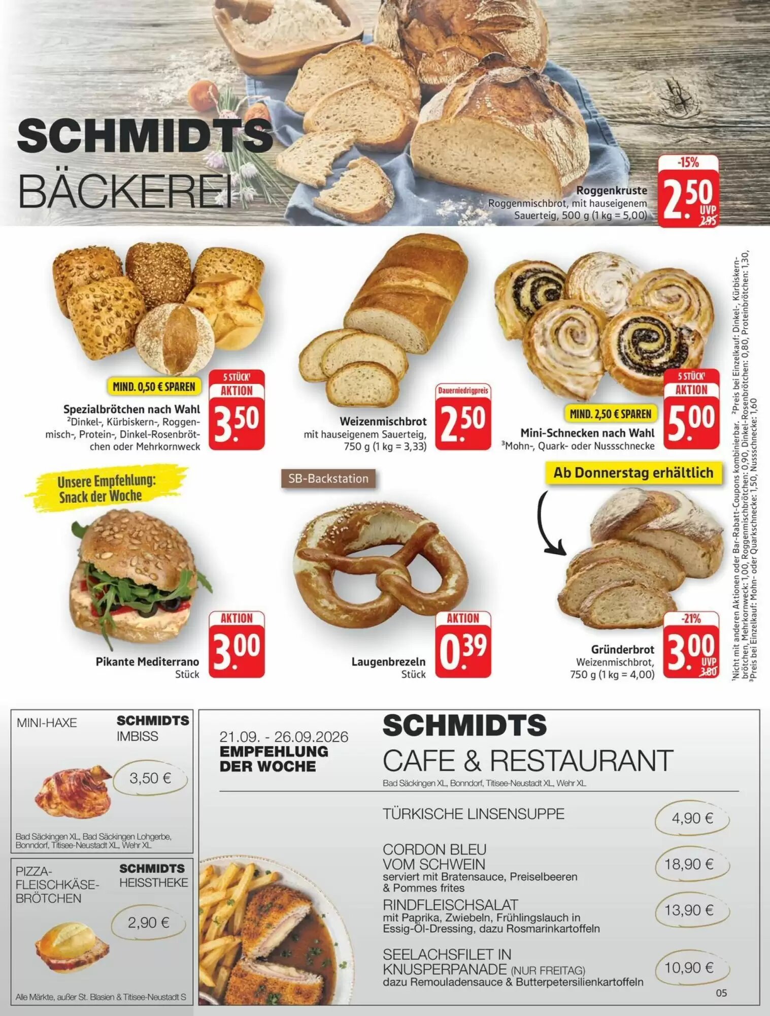 Schmidt's Märkte Prospekt (ab 21.09.2026) zum Blättern - Seite 5