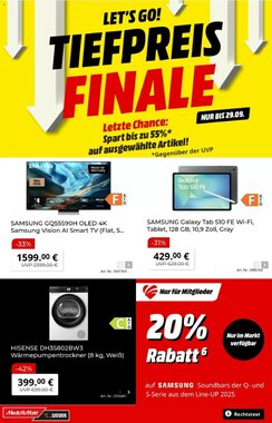 MediaMarkt Prospekt (ab 21.09.2026) zum Blättern