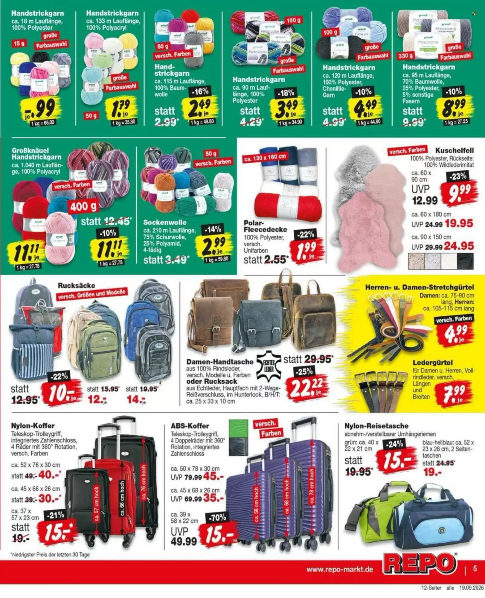 Repo Markt Prospekt (ab 21.09.2026) zum Blättern - Seite 5