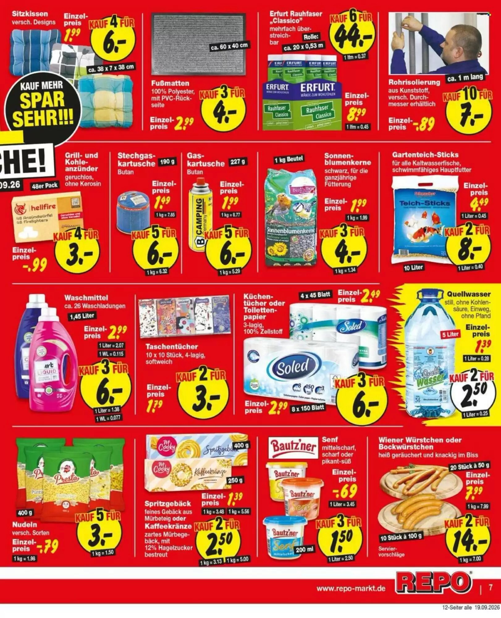 Repo Markt Prospekt (ab 21.09.2026) zum Blättern - Seite 7