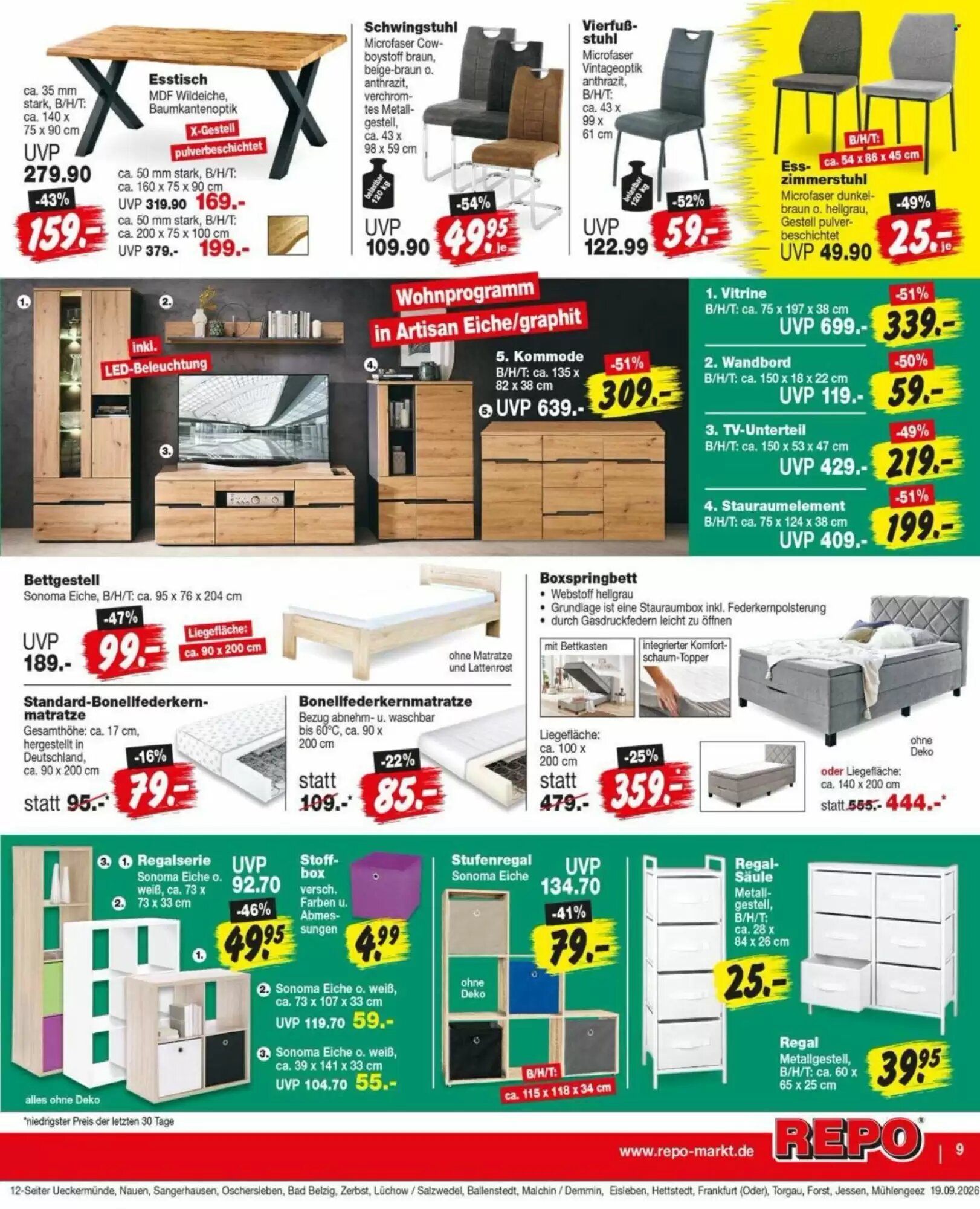 Repo Markt Prospekt (ab 21.09.2026) zum Blättern - Seite 9