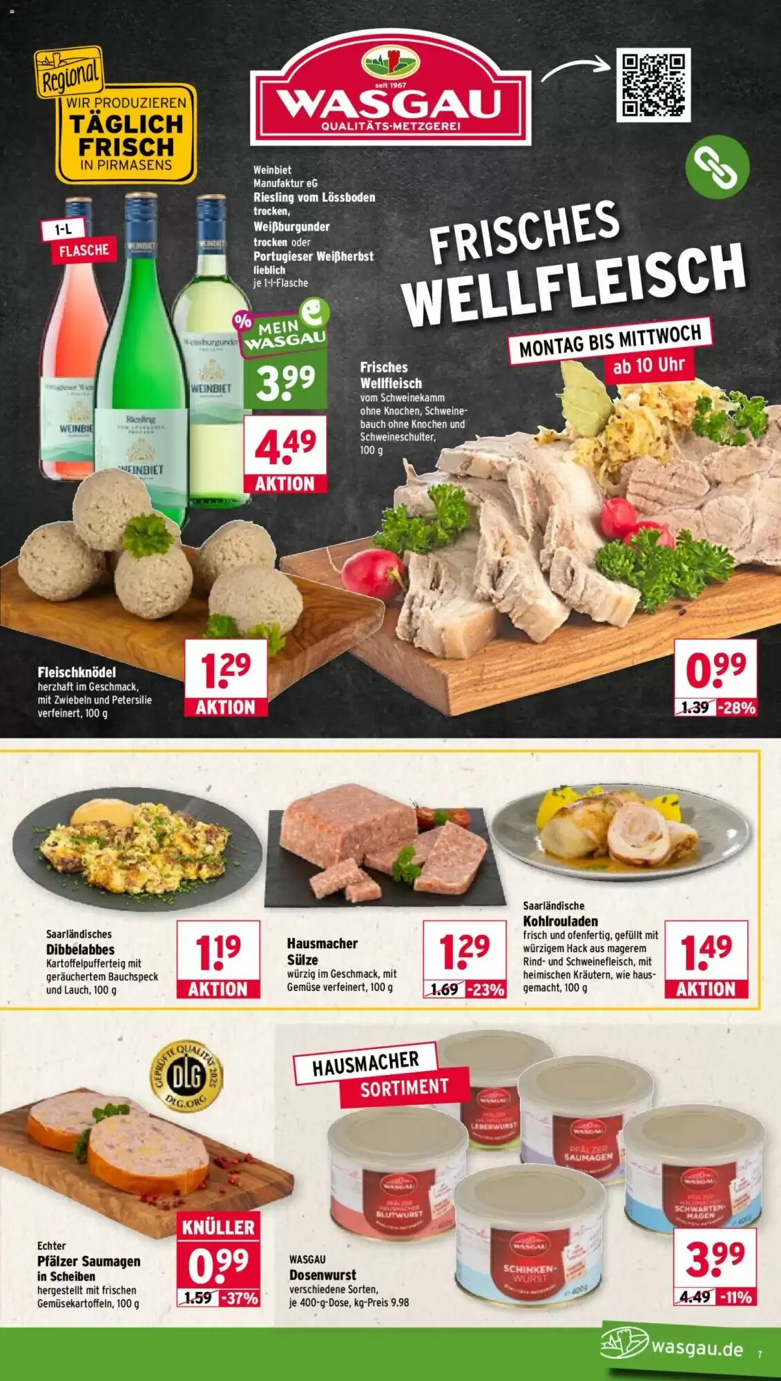 Wasgau Prospekt (ab 21.09.2026) zum Blättern - Seite 7