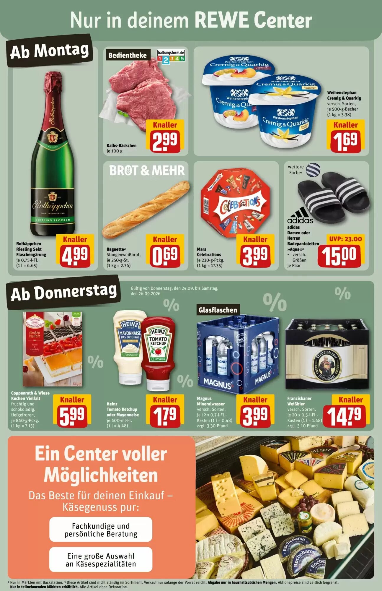 REWE Center Prospekt (ab 21.09.2026) zum Blättern - Seite 3