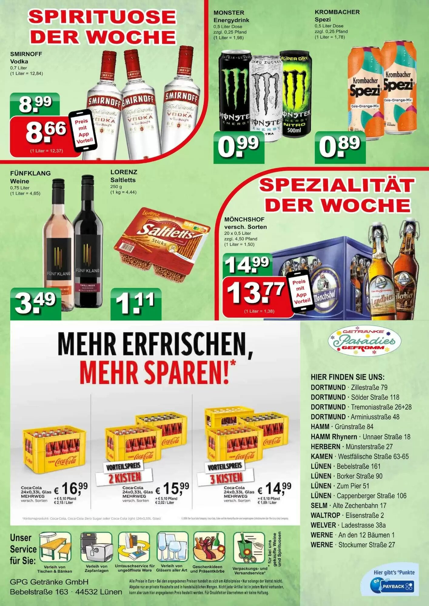 Getränkeparadies Gefromm Prospekt (ab 21.09.2026) zum Blättern - Seite 4