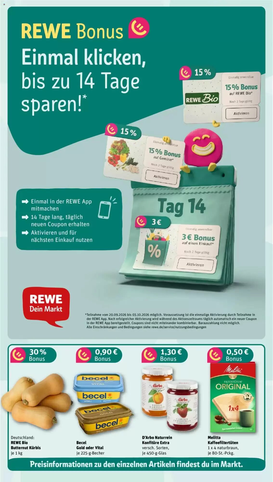 REWE Kaufpark Prospekt (ab 21.09.2026) zum Blättern - Seite 3