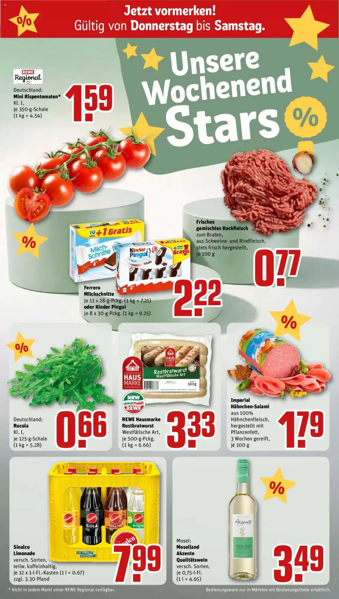 REWE Kaufpark Prospekt (ab 21.09.2026) zum Blättern - Seite 34